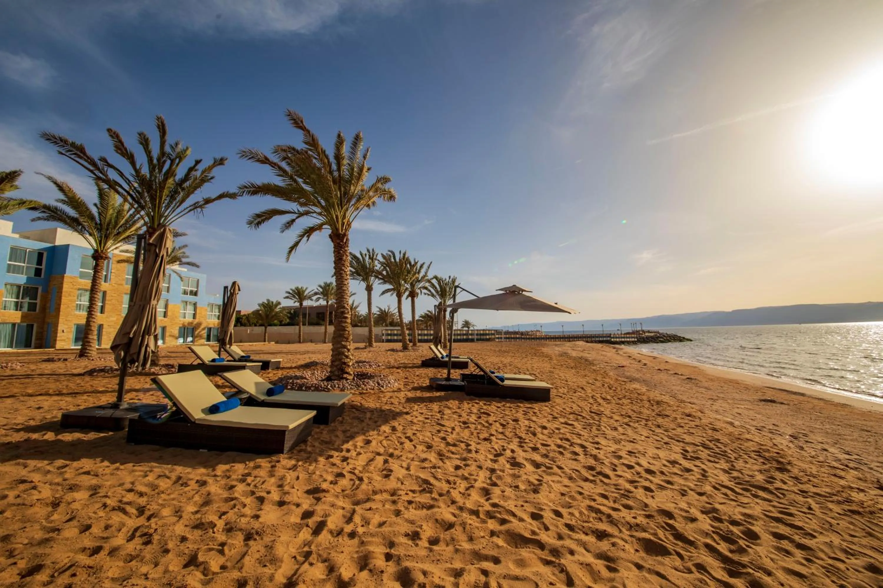 Beach in Luxotel Aqaba Beach Resort & Spa Only 15 years plus