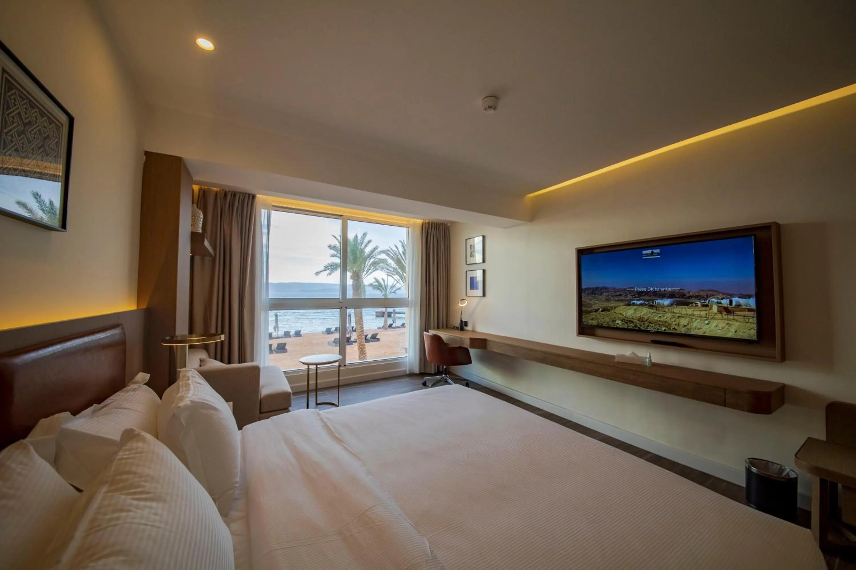 Sea view, Bed in Luxotel Aqaba Beach Resort & Spa Only 15 years plus
