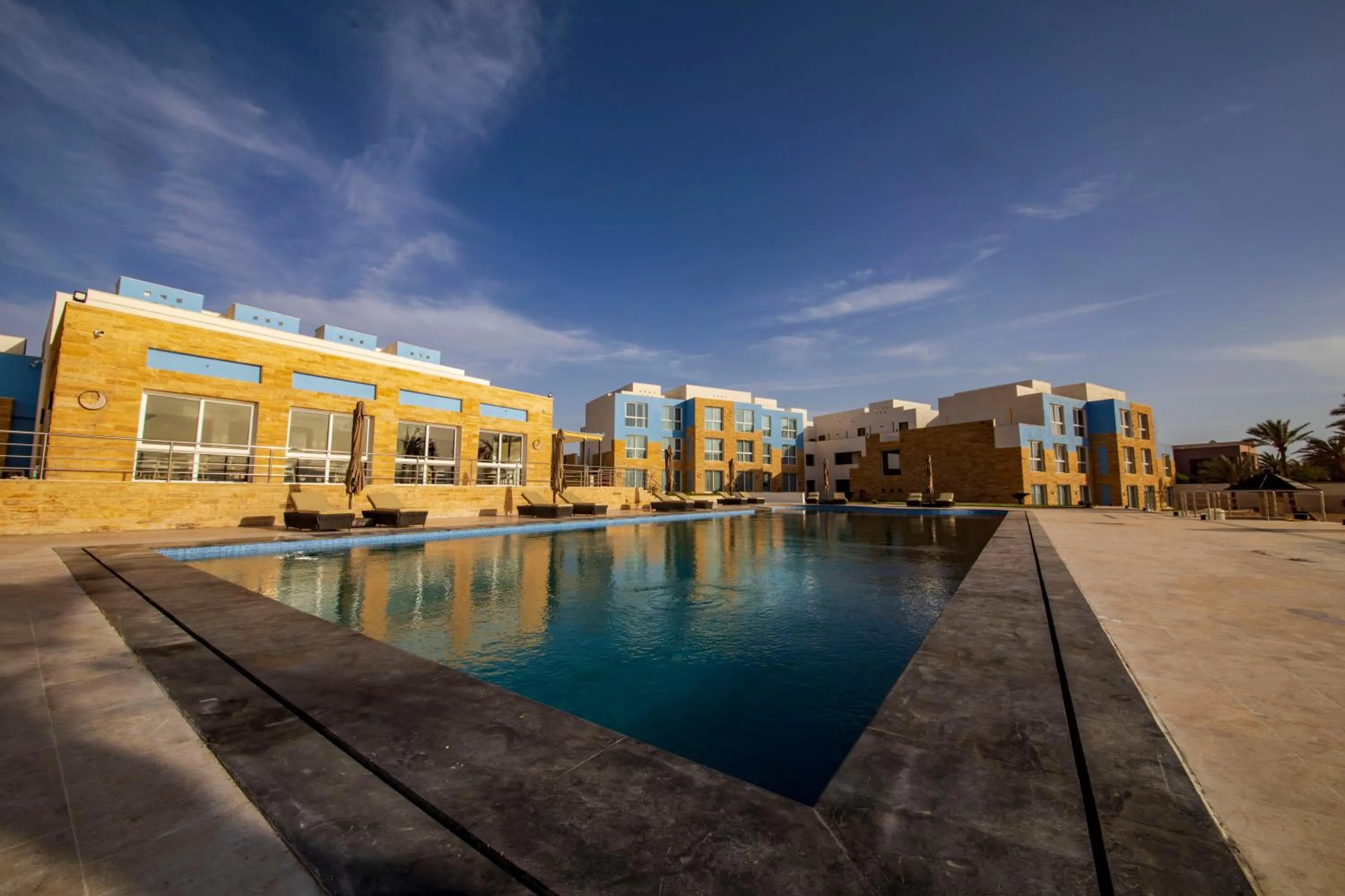 Swimming pool in Luxotel Aqaba Beach Resort & Spa Only 15 years plus