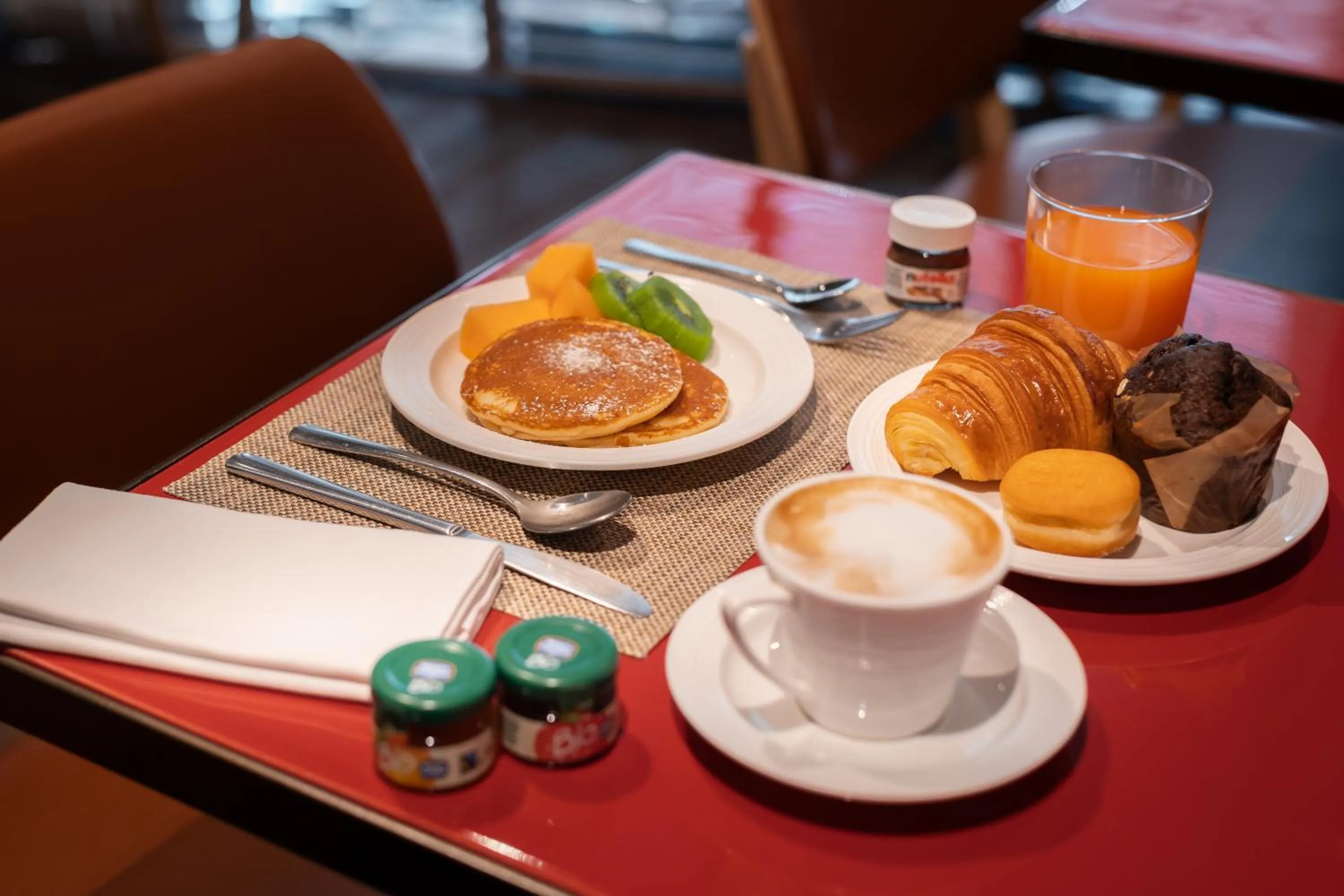 Continental breakfast in The Market Urban Hotel