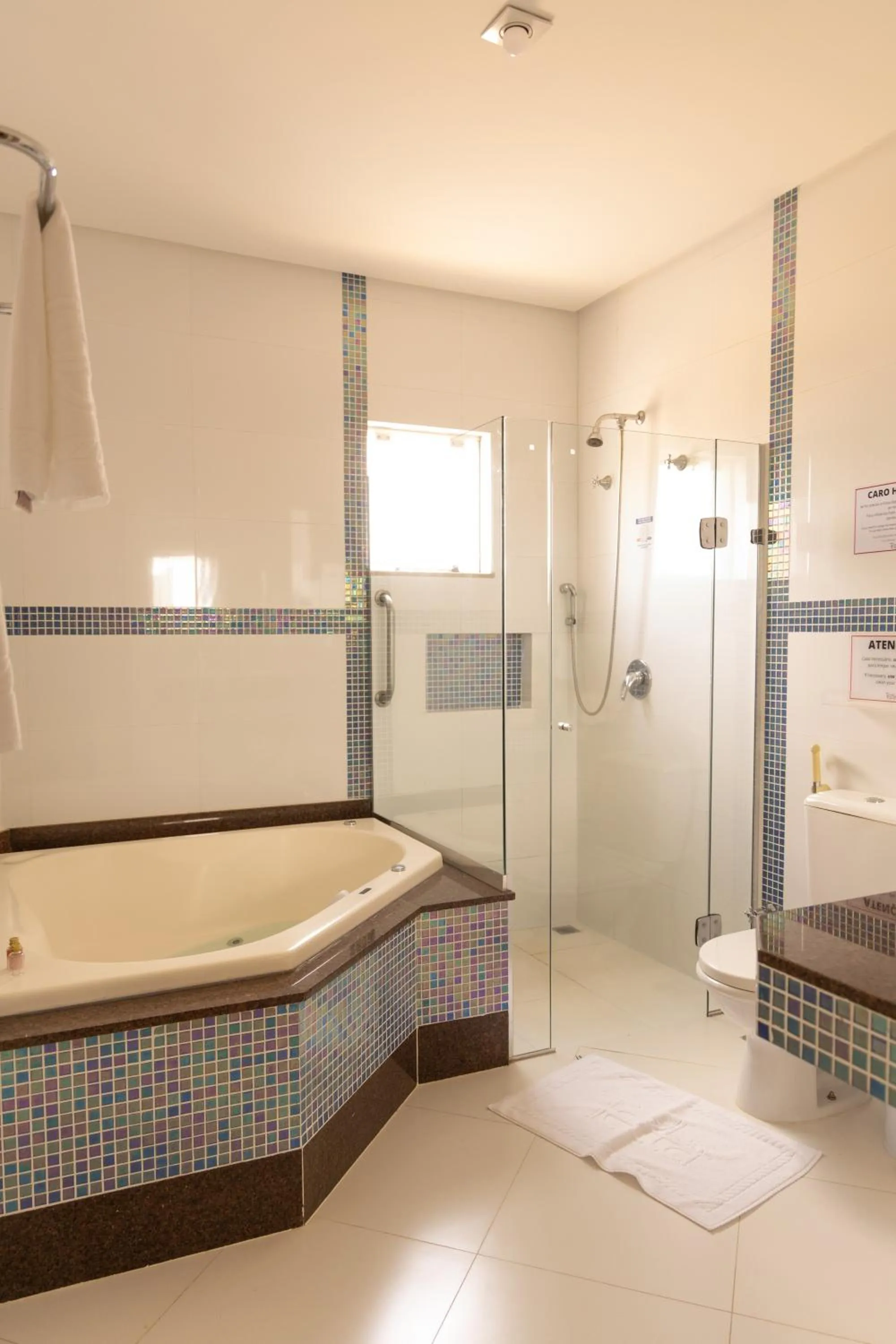 Shower in Tezla Hotel