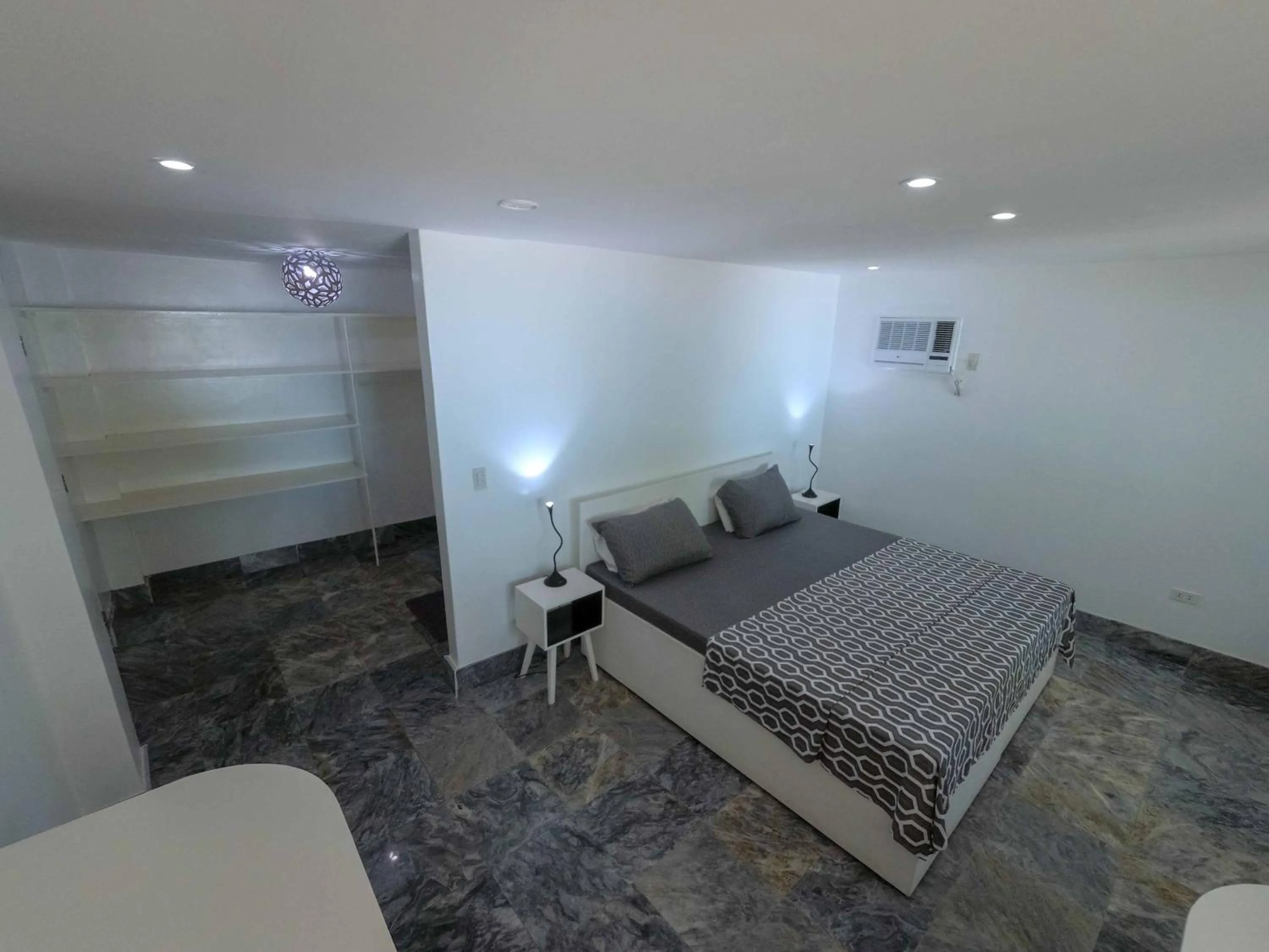 Bed in The Three P Beach Resort & Dive Center