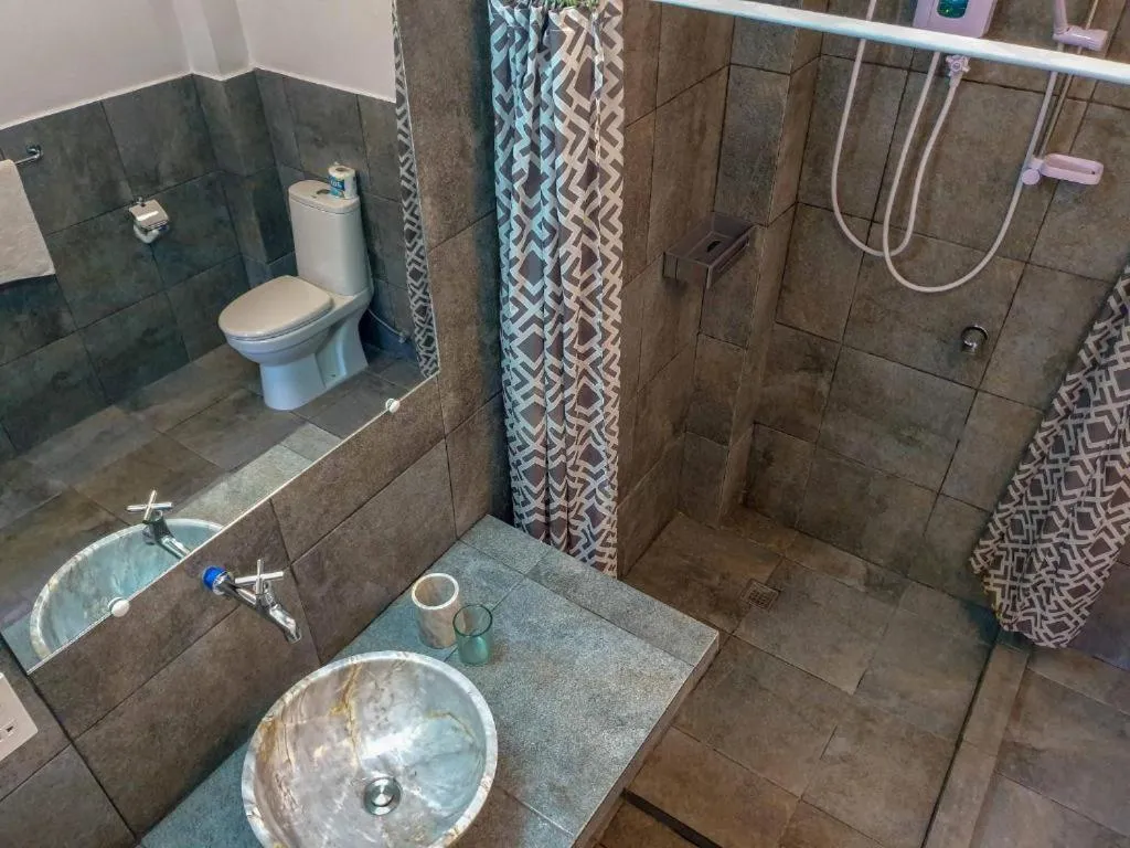 Shower in The Three P Beach Resort & Dive Center