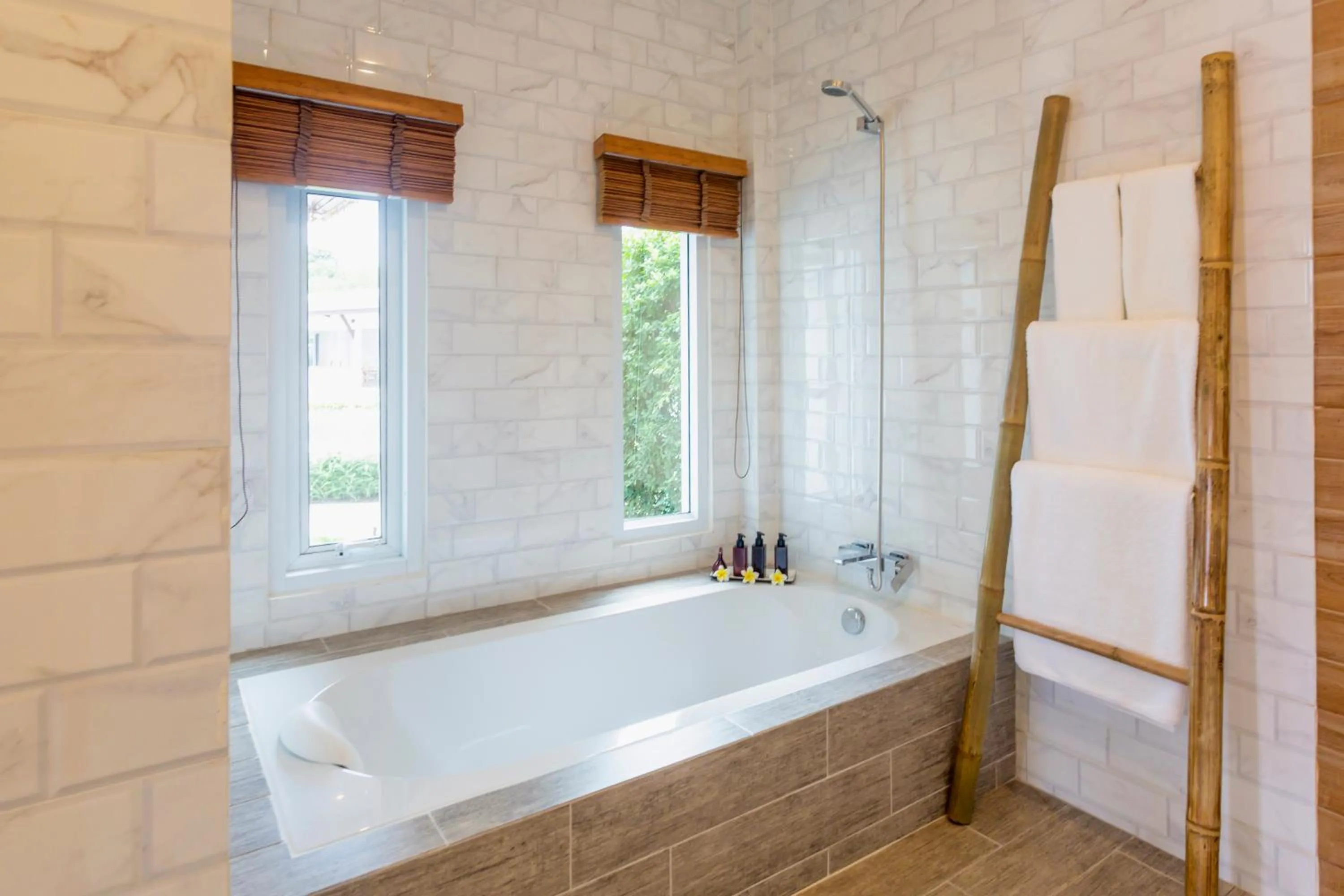 Bath in Aura Samui Best Beach Hotel - SHA Plus