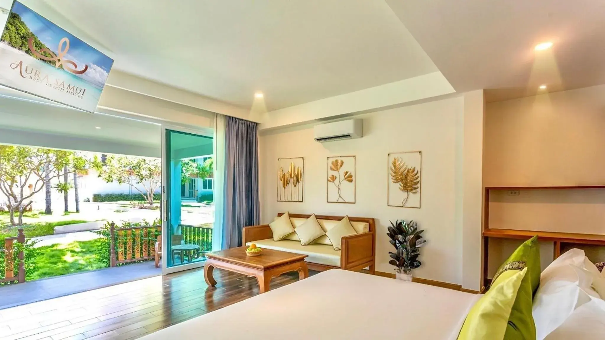 Deluxe Double Room with Balcony in Aura Samui Best Beach Hotel - SHA Plus Deluxe Double Room with Balcony in Aura Samui Best Beach Hotel - SHA Plus