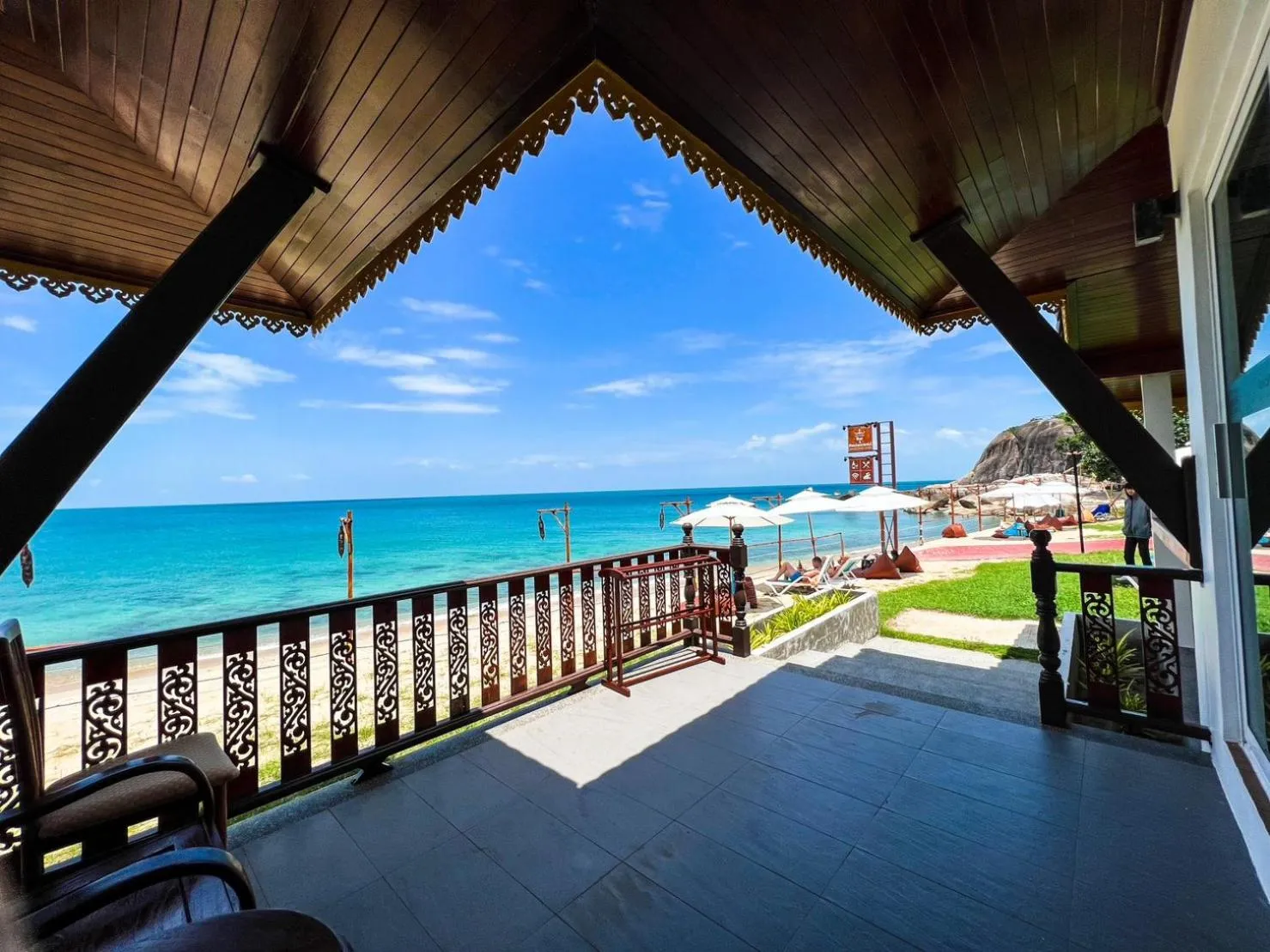Sea view in Aura Samui Best Beach Hotel - SHA Plus