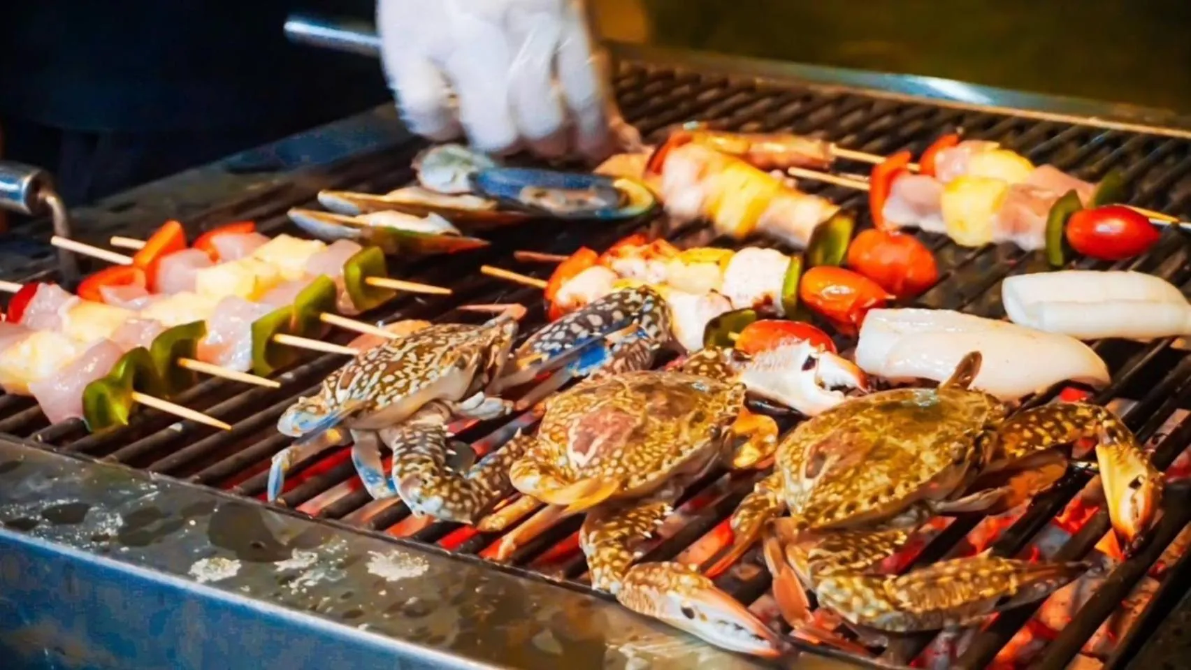 BBQ facilities in Aura Samui Best Beach Hotel - SHA Plus