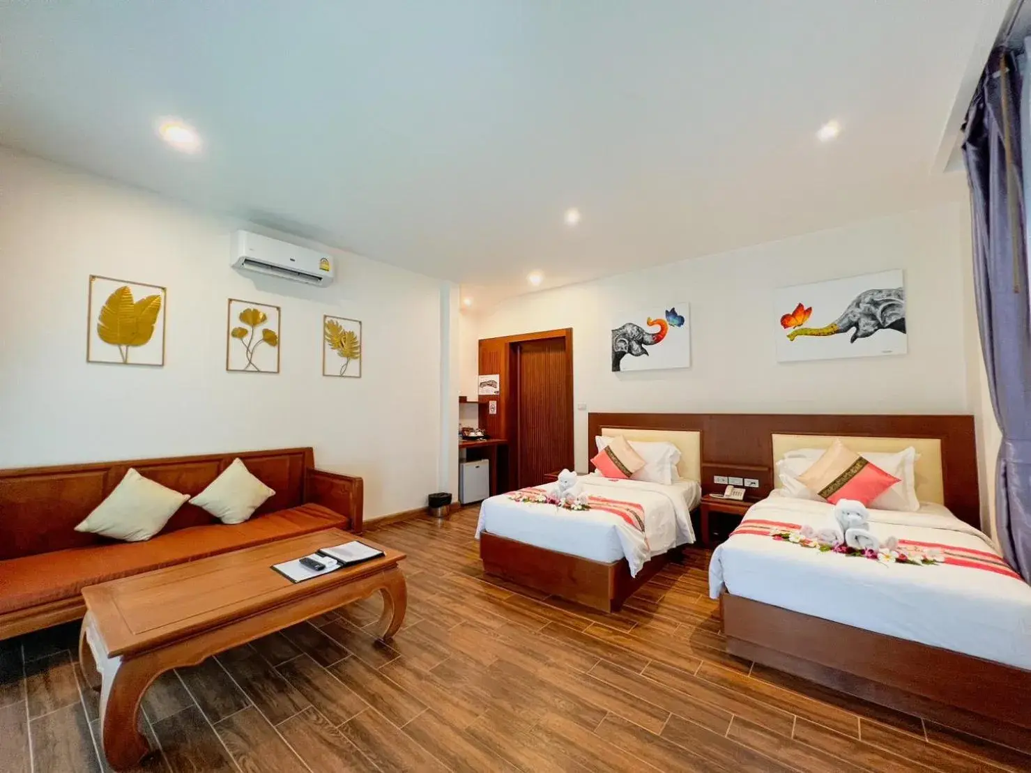 Deluxe Twin Room in Aura Samui Best Beach Hotel - SHA Plus Deluxe Twin Room in Aura Samui Best Beach Hotel - SHA Plus