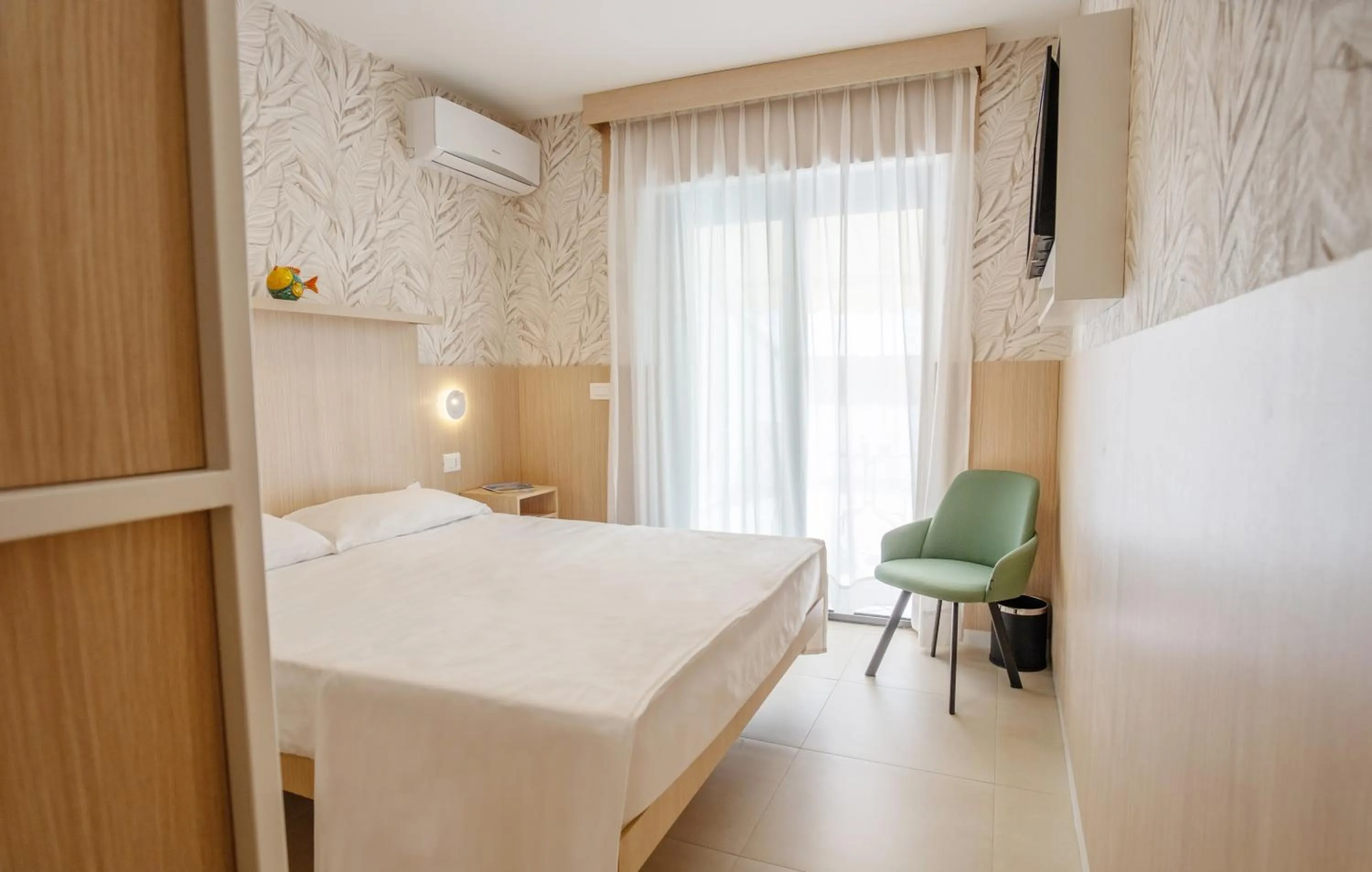 Bed in Hotel Paistos Paestum