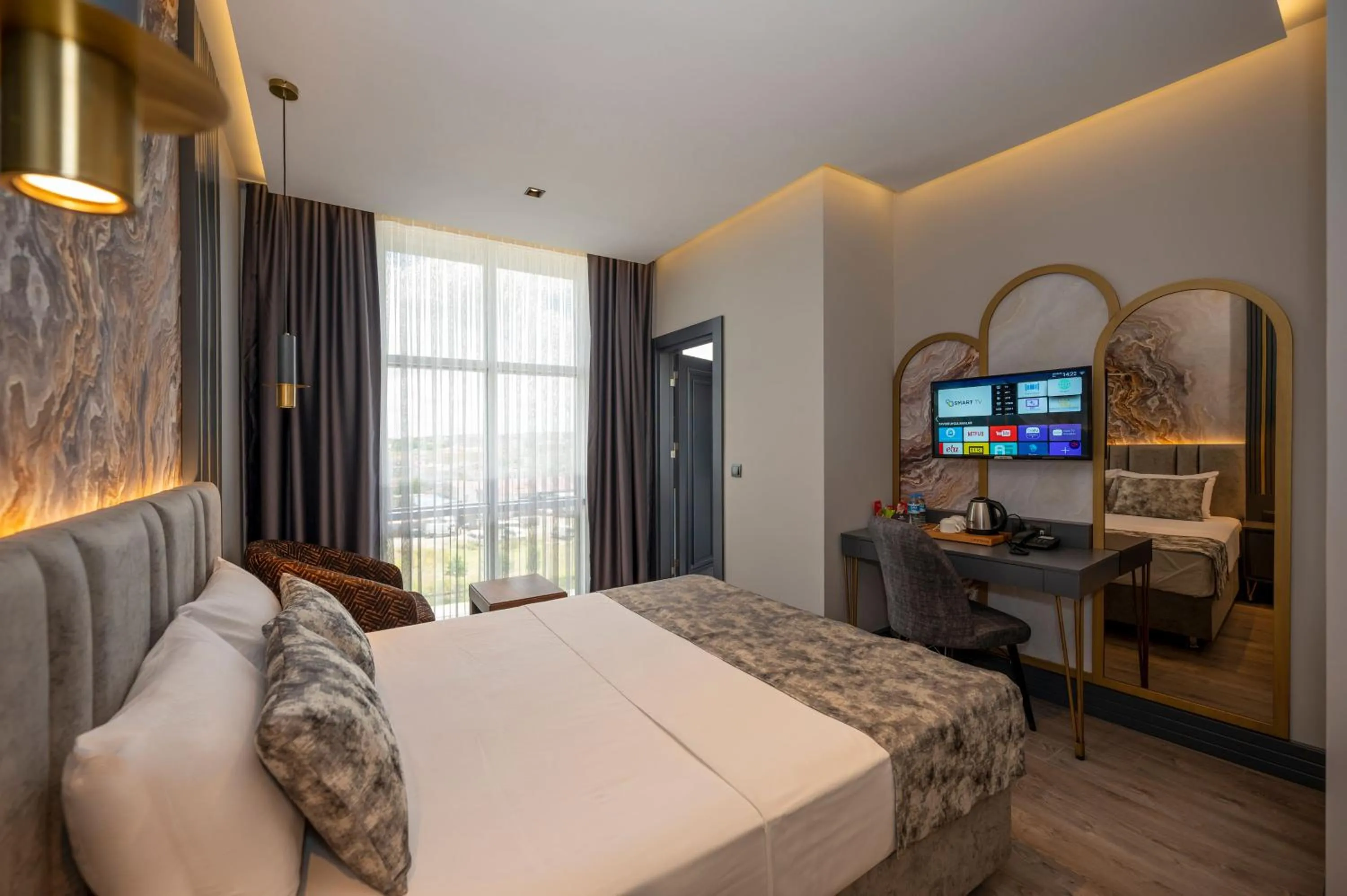 Photo of the whole room, Bed in World Class Hotel - Istanbul Airport