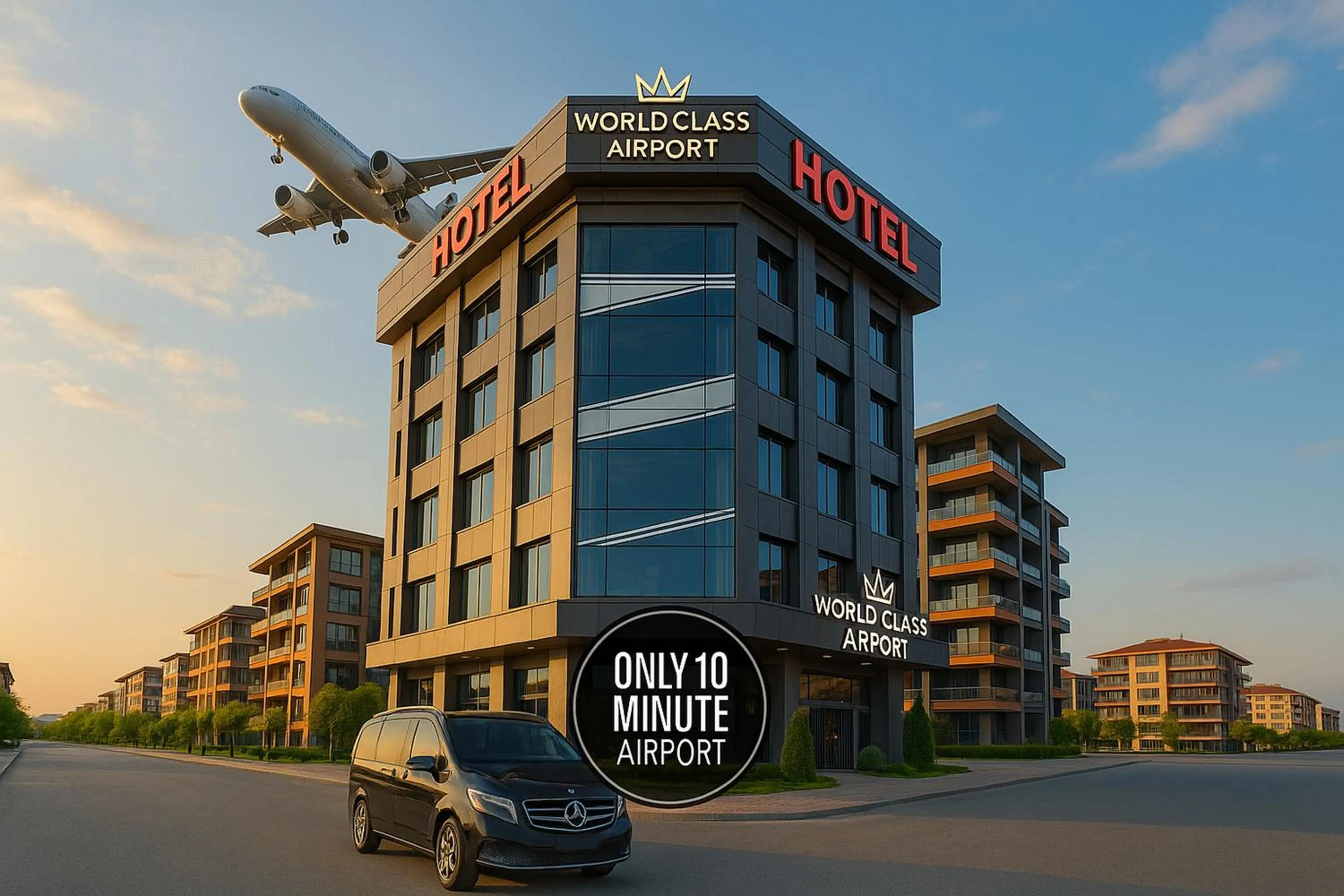 Property building in World Class Hotel - Istanbul Airport