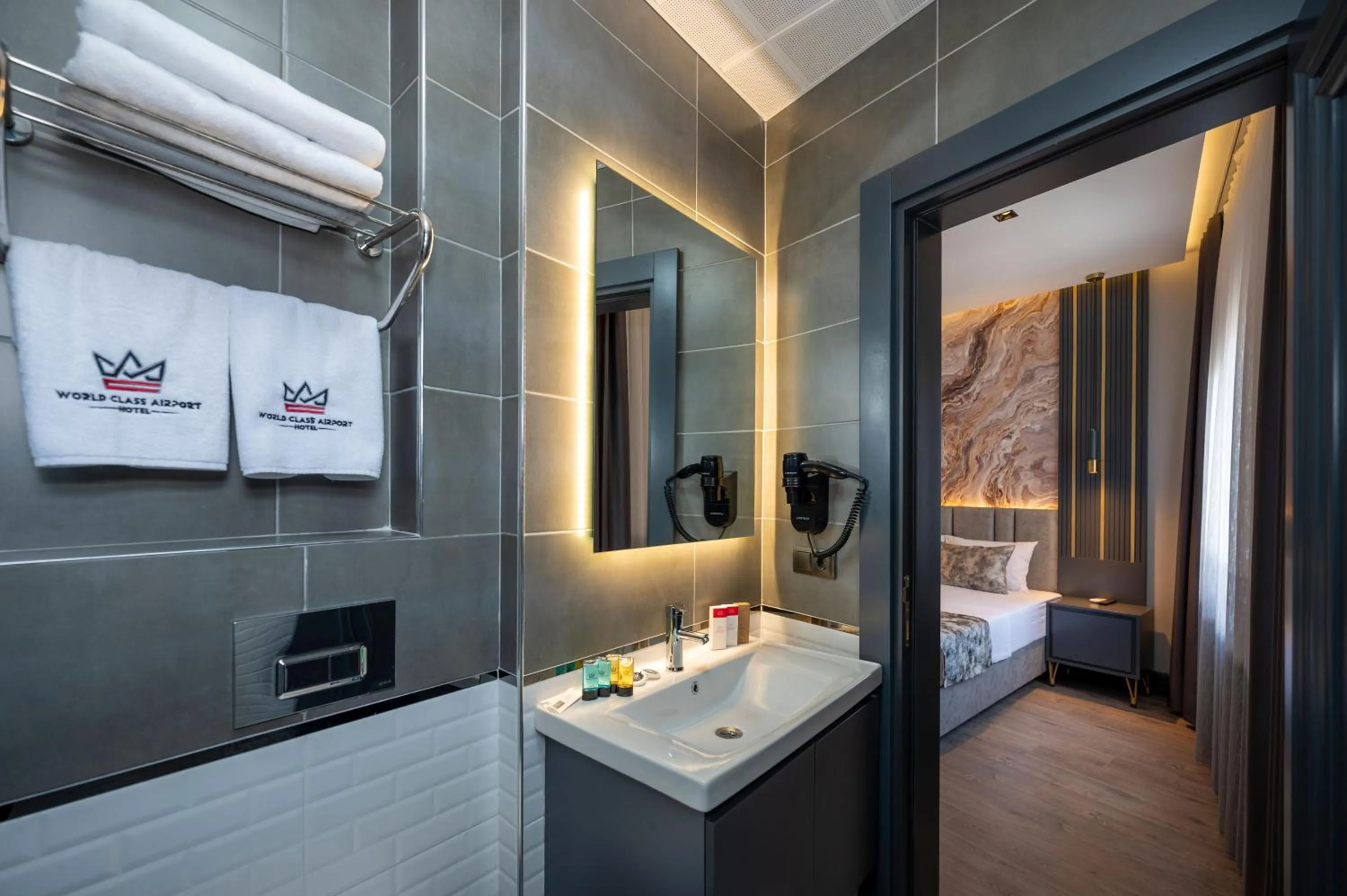 Bathroom in World Class Hotel - Istanbul Airport