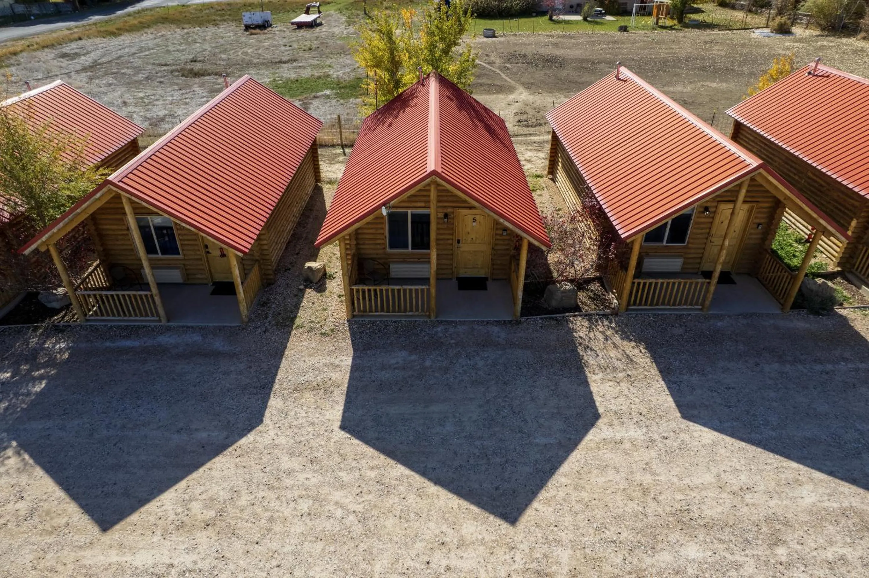 Property building in Bryce Canyon Log Cabins