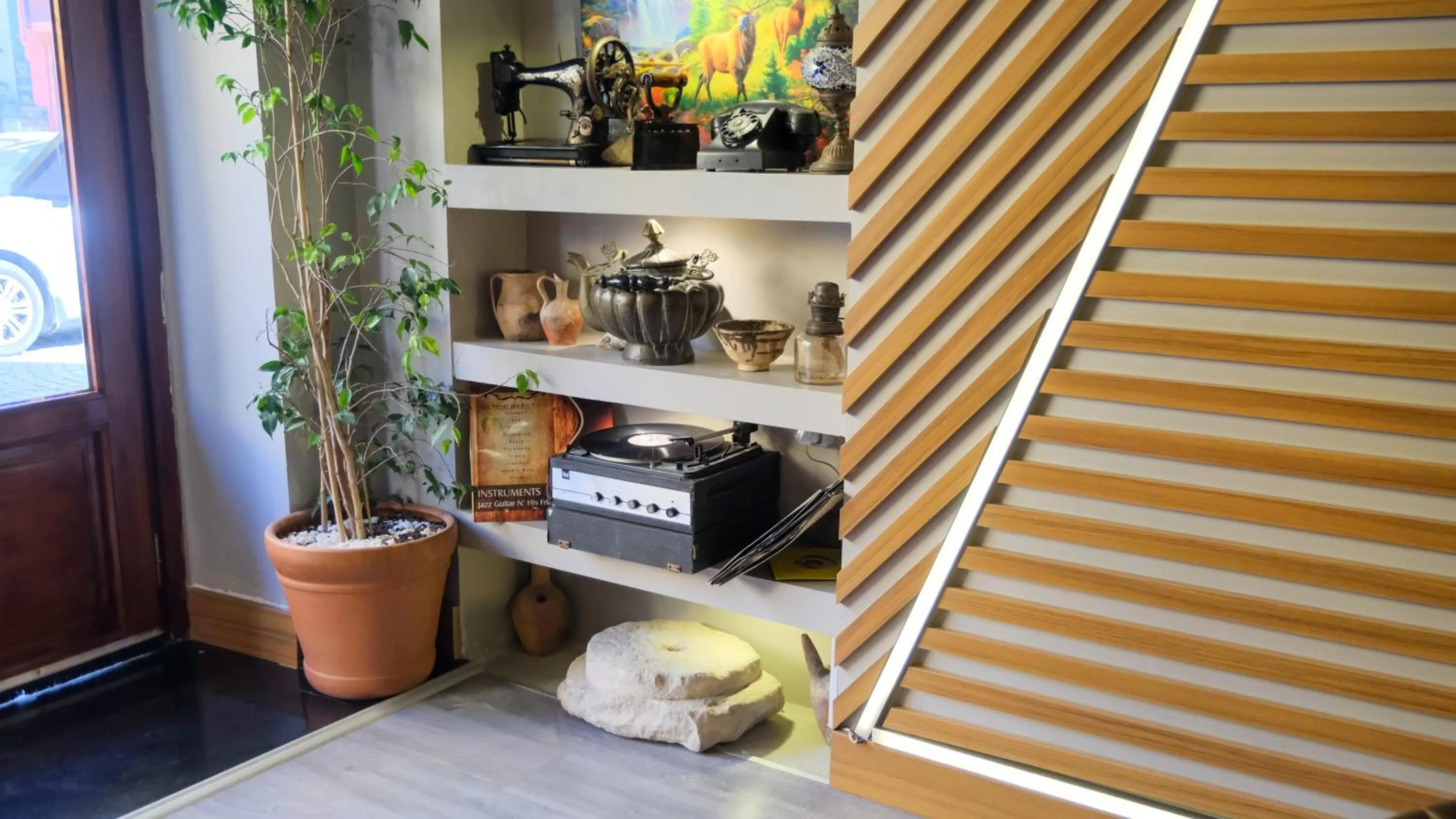 Lobby or reception in By Kinyas Hotel