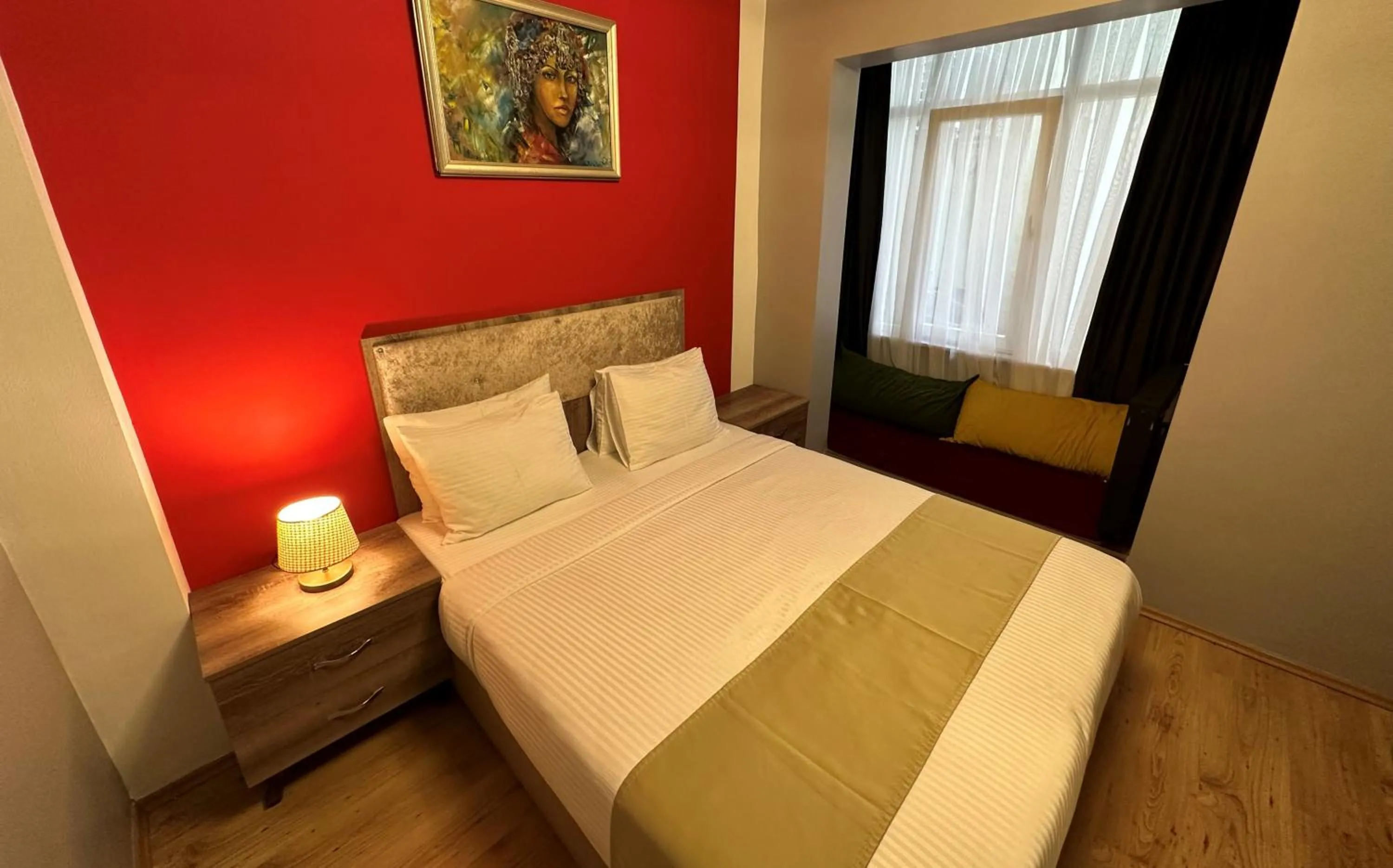 Bedroom, Bed in By Kinyas Hotel