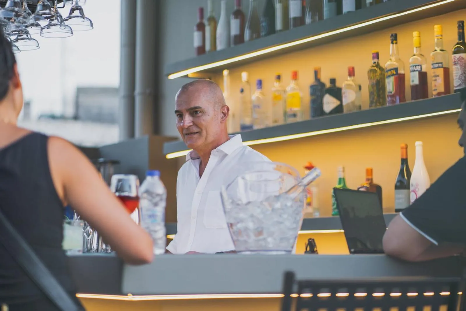 Lounge or bar in Pure Hotel by Athens Prime Hotels