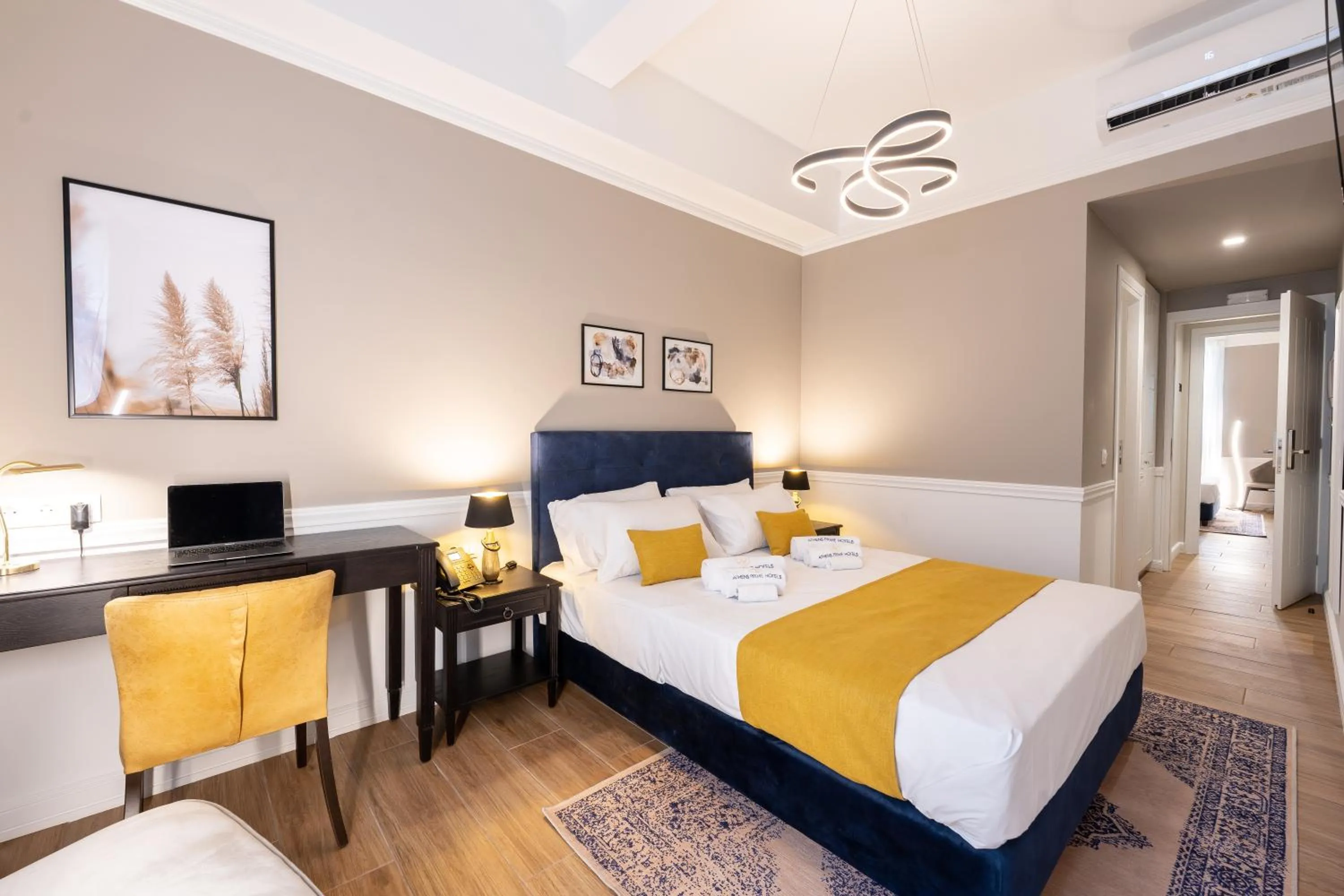 Photo of the whole room, Bed in Pure Hotel by Athens Prime Hotels