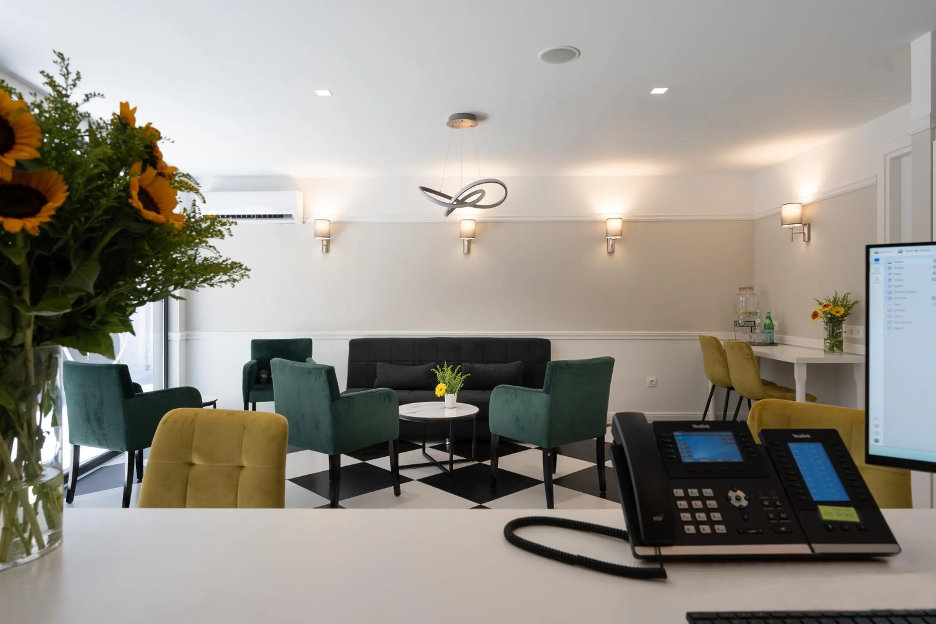 Lobby or reception in Pure Hotel by Athens Prime Hotels