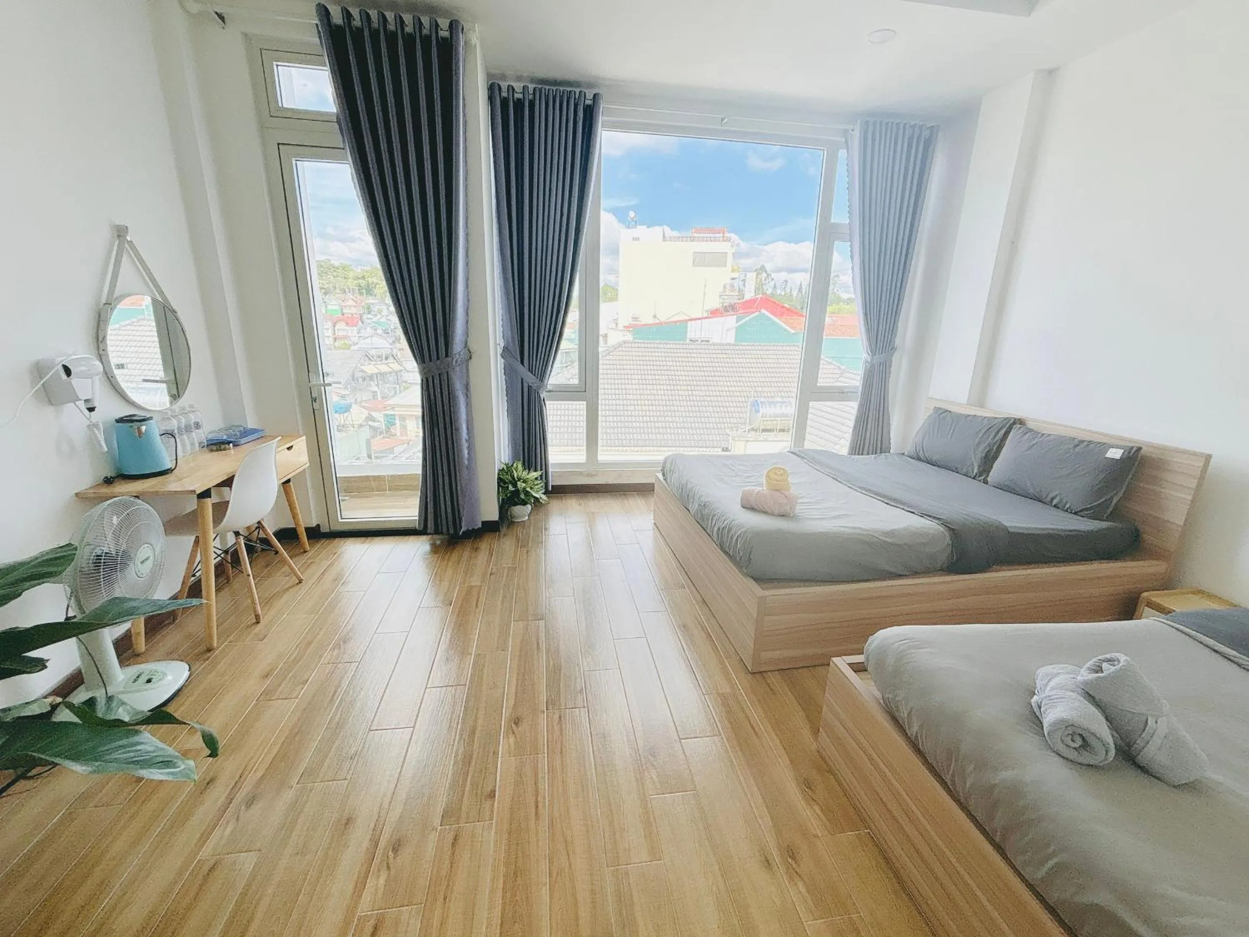 Balcony/Terrace in Duy Thanh hotel