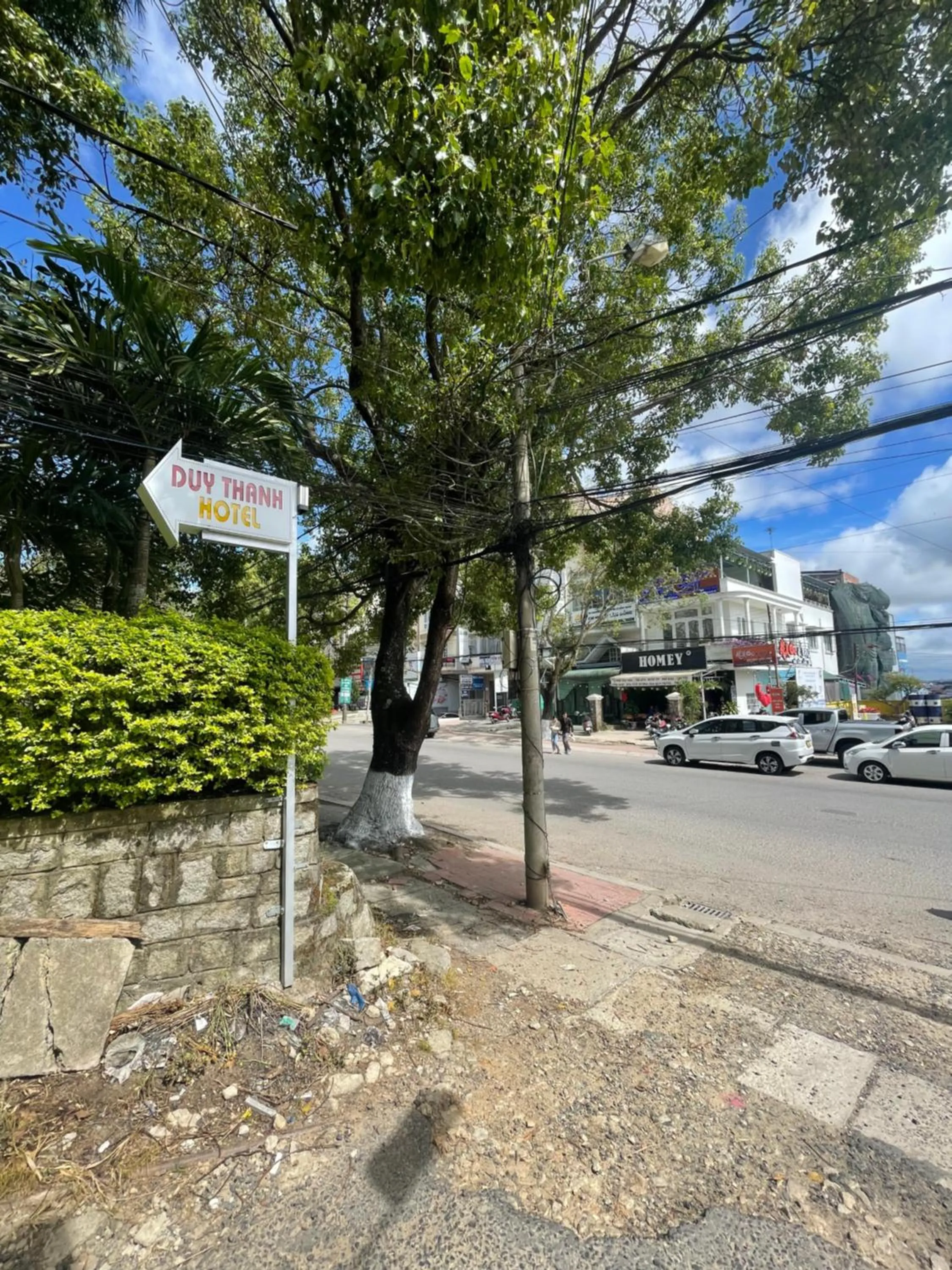 Street view in Duy Thanh hotel