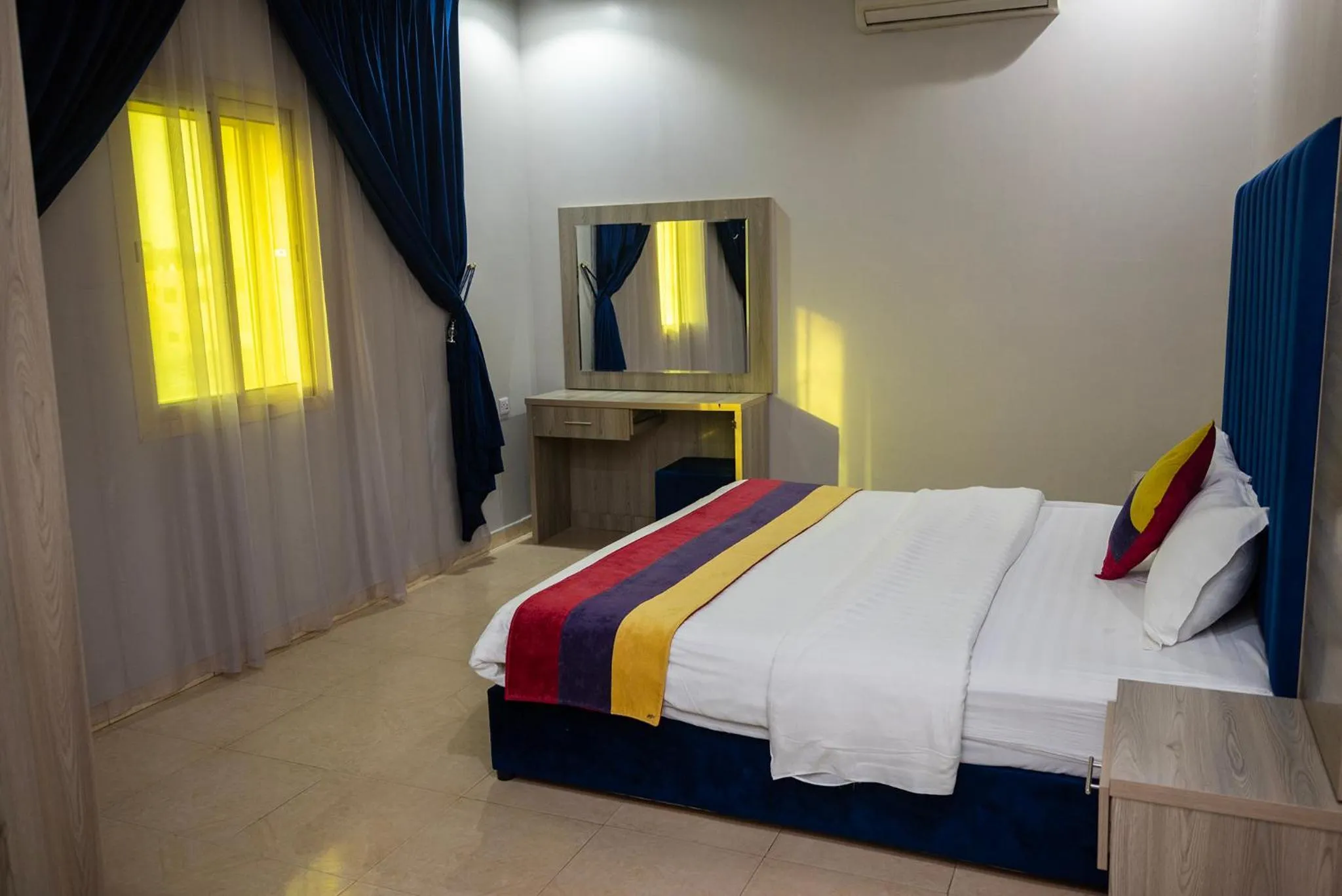 Bed in شقق أهلين للشقق المخدومة