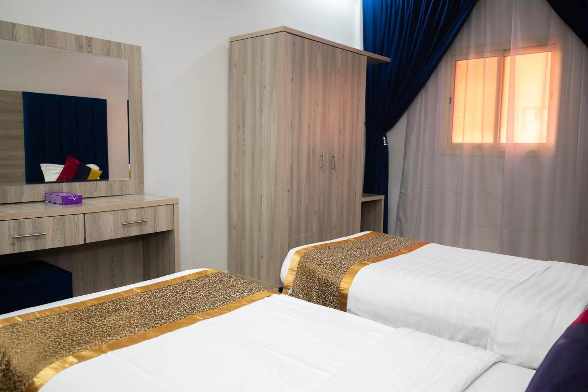 Bed in شقق أهلين للشقق المخدومة