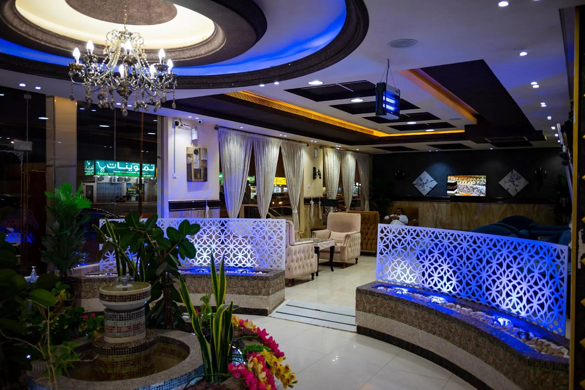 Night in شقق أهلين للشقق المخدومة