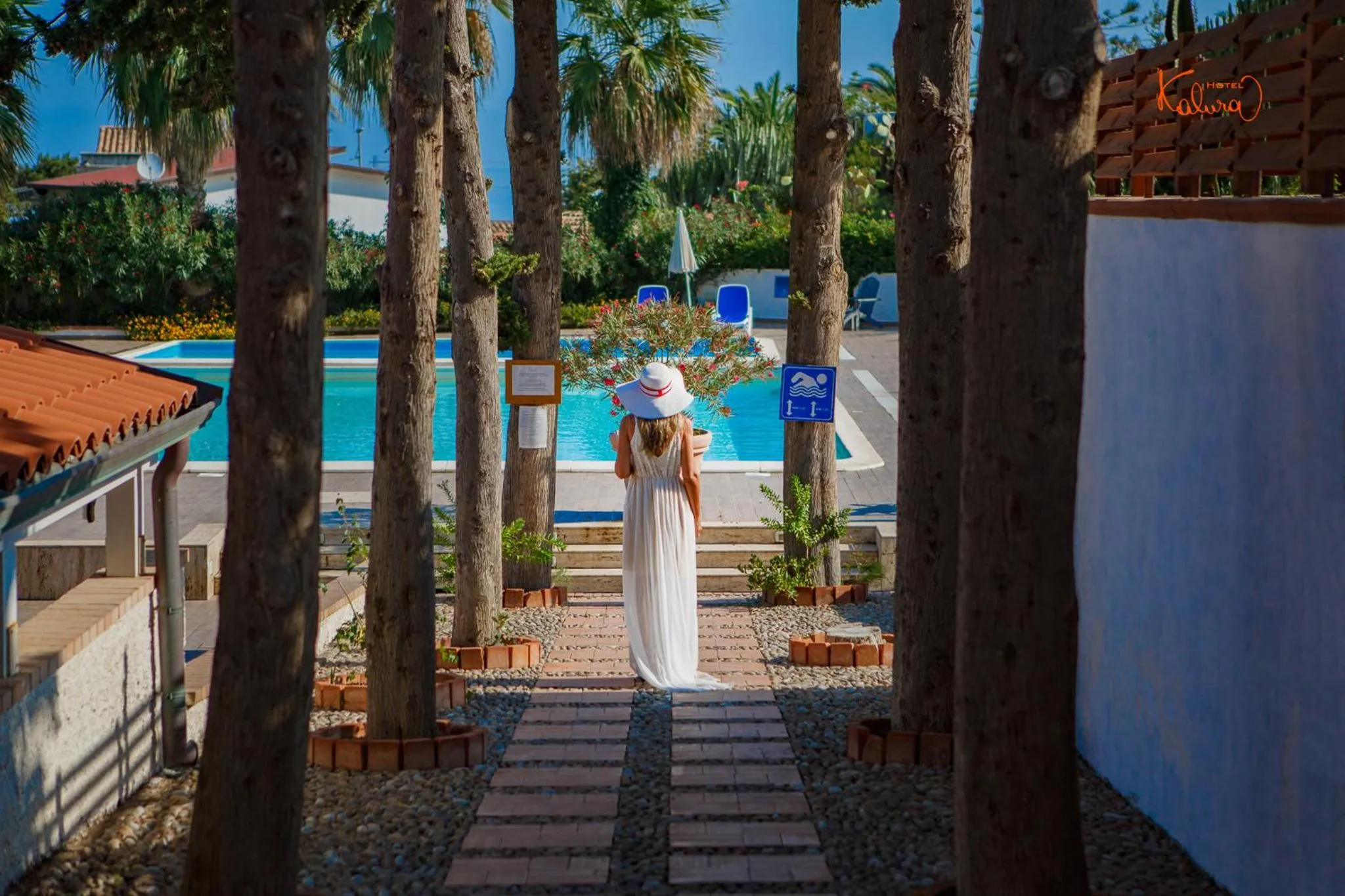 Garden in Hotel Kalura