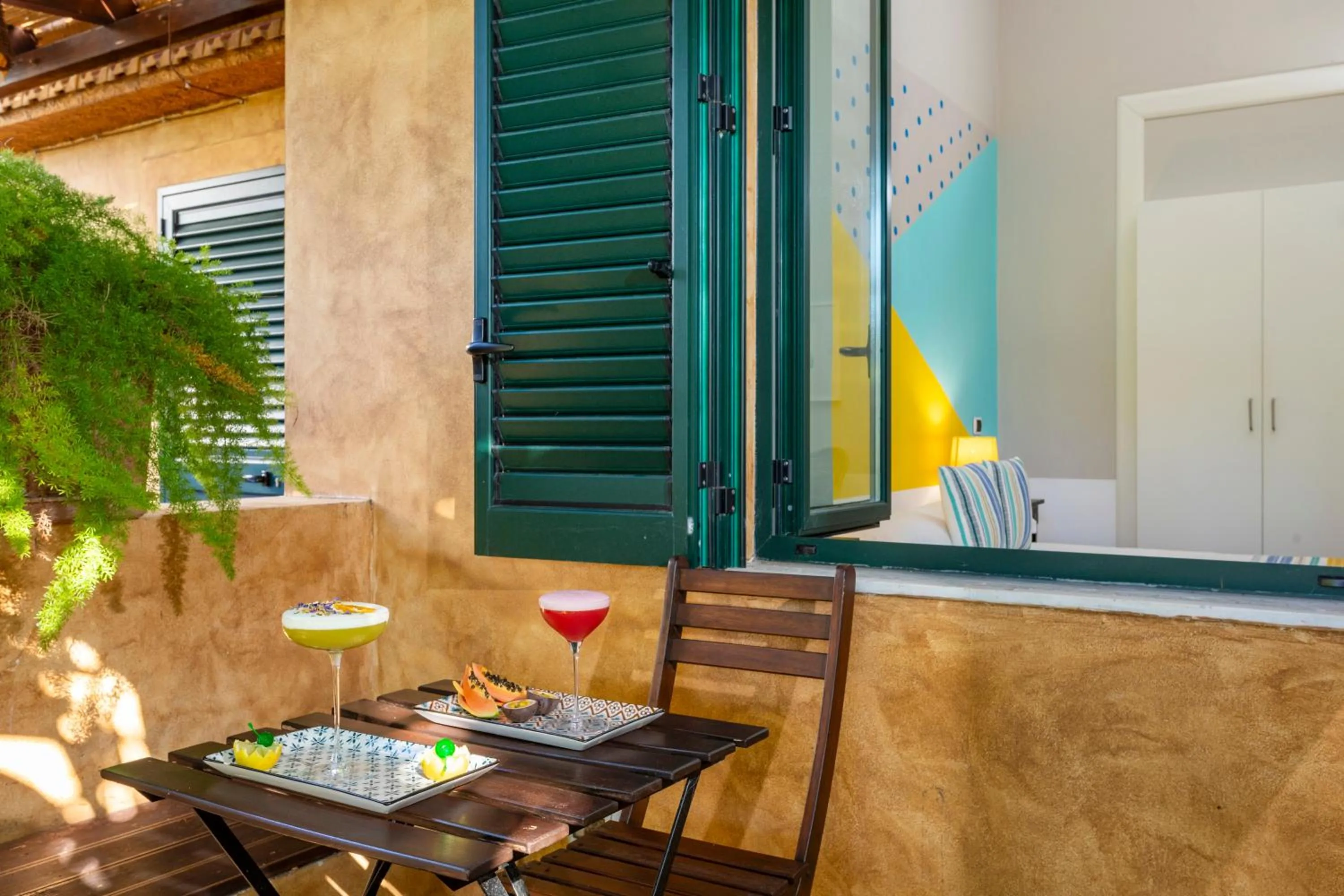 Seating area in Hotel Kalura