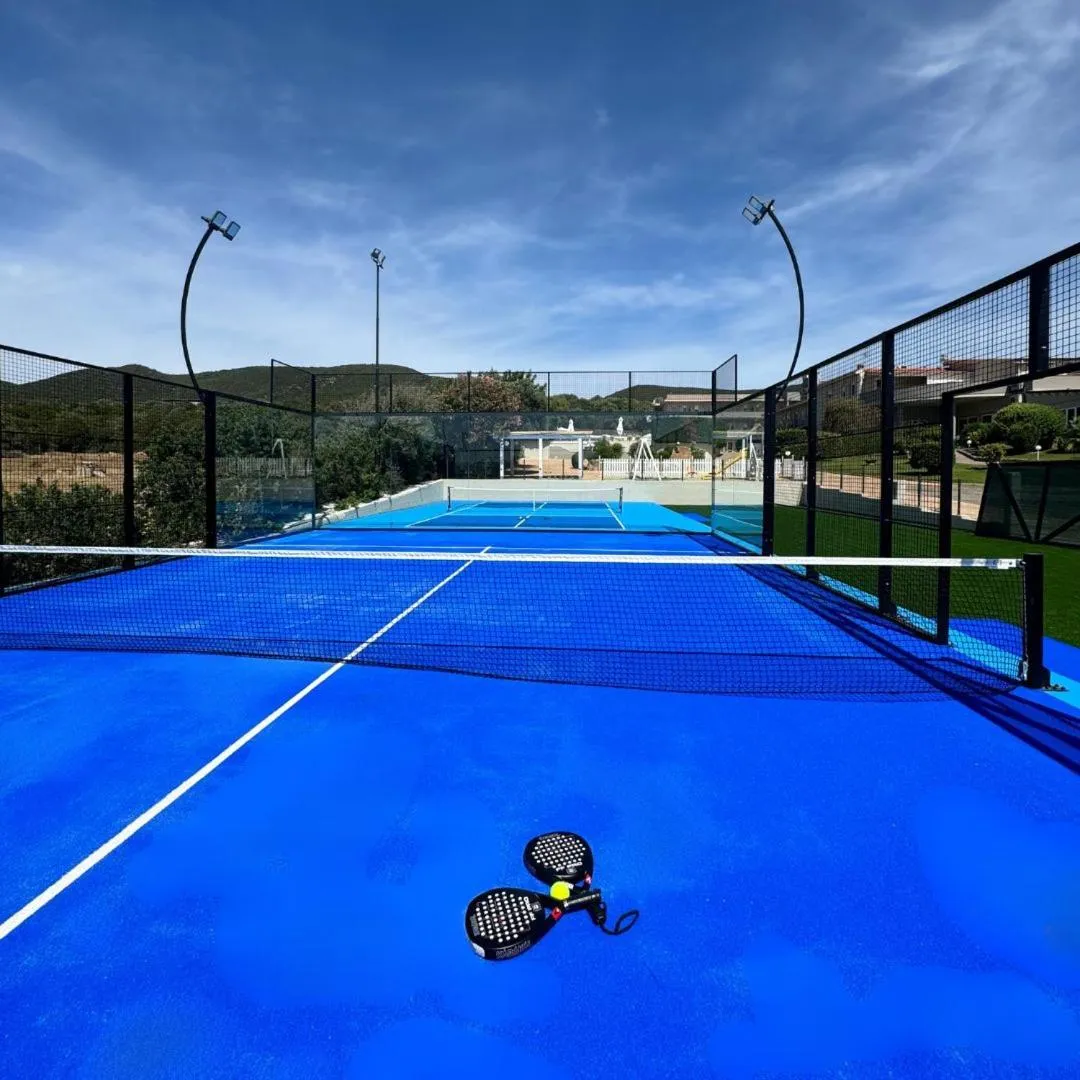 Fitness centre/facilities in Lu' Hotel Porto Pino