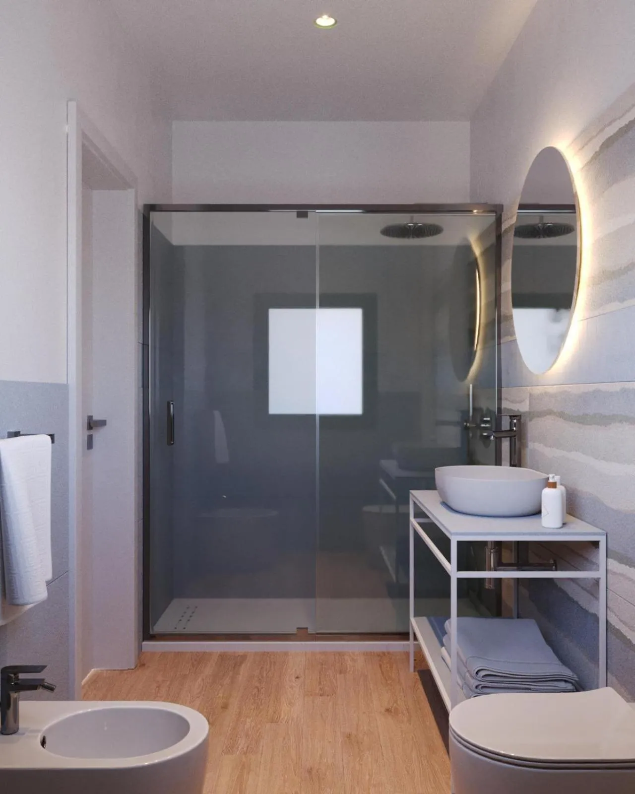 Bathroom in Lu' Hotel Porto Pino