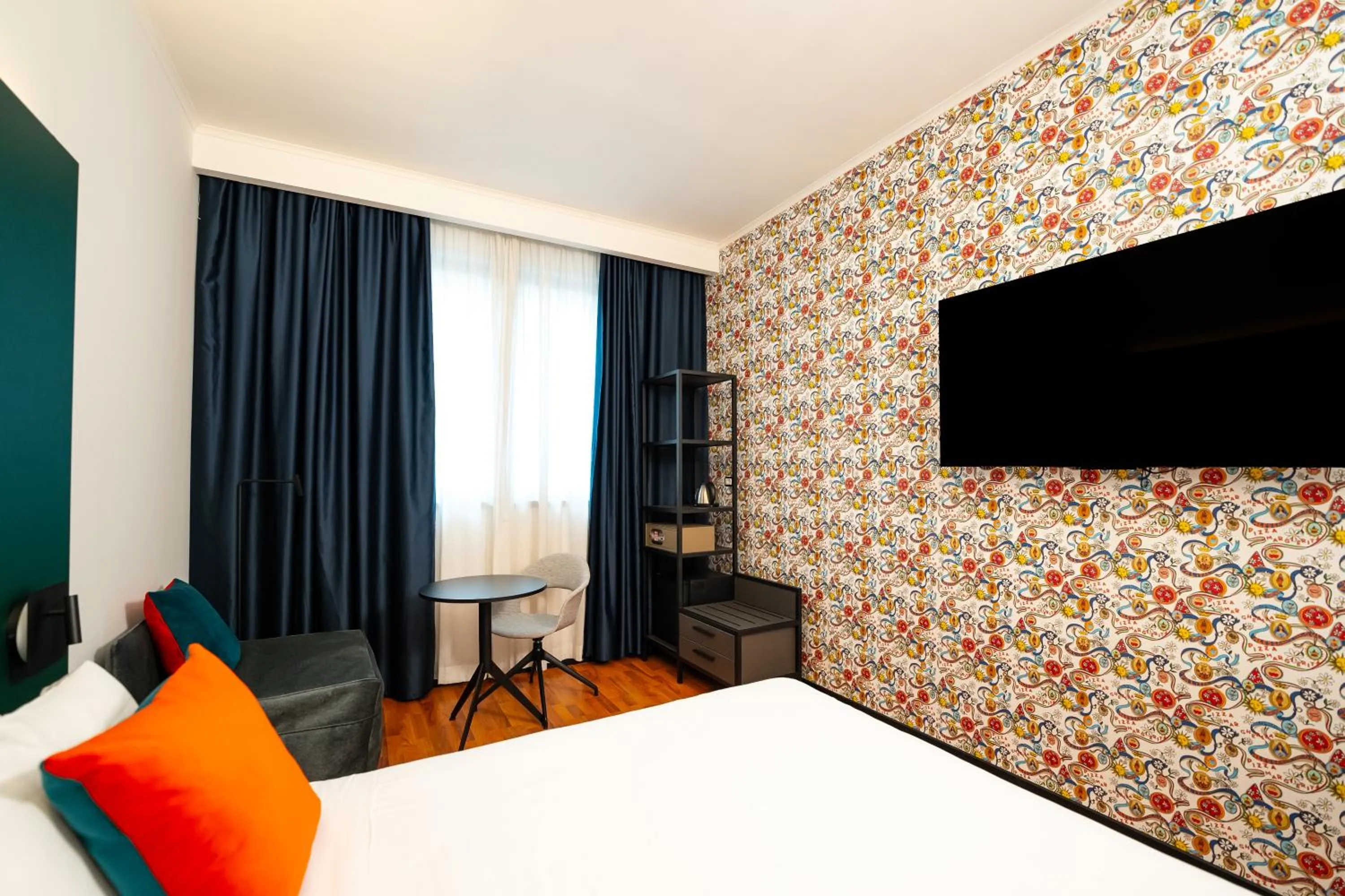 Bed in Mitico Hotel & Natural Spa