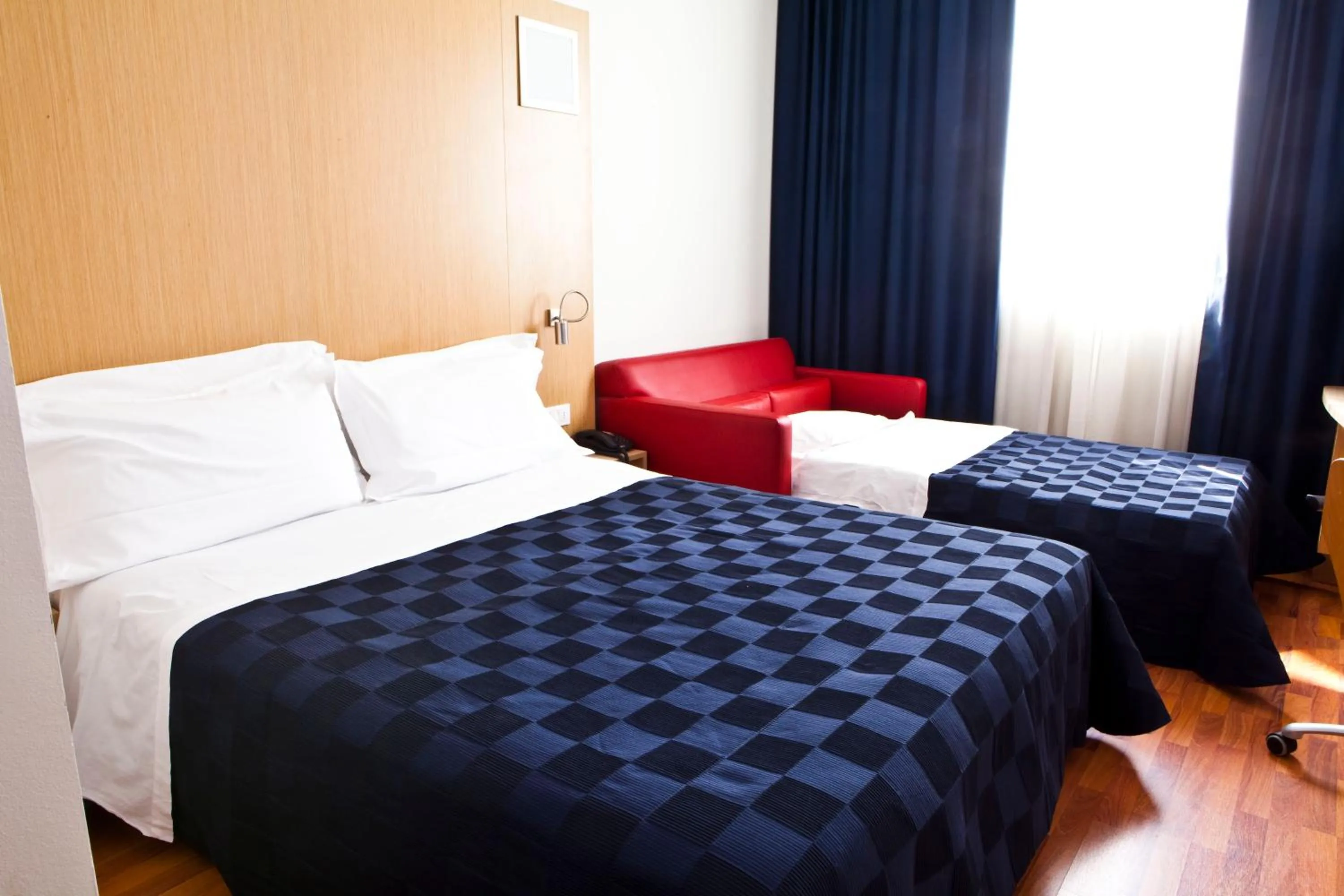 Bed in Mitico Hotel & Natural Spa