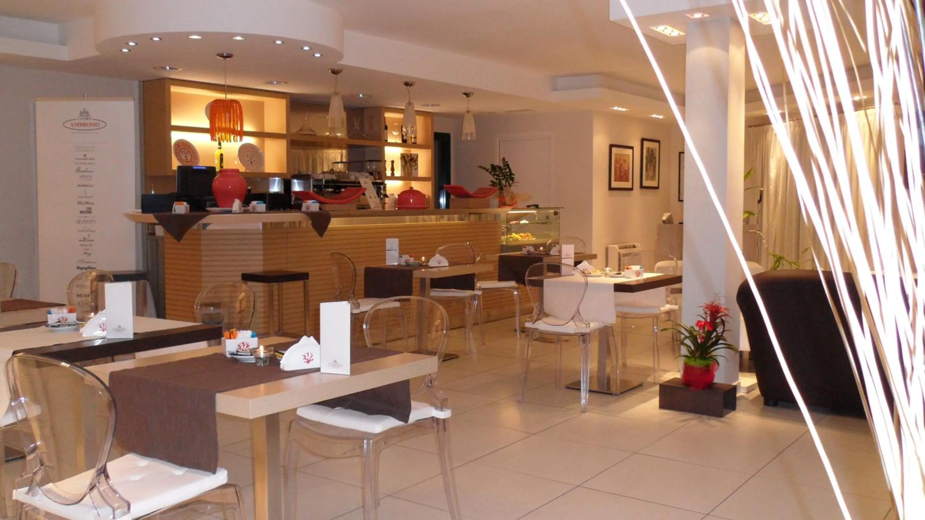 Restaurant/places to eat in Hotel Ambrosio La Corte