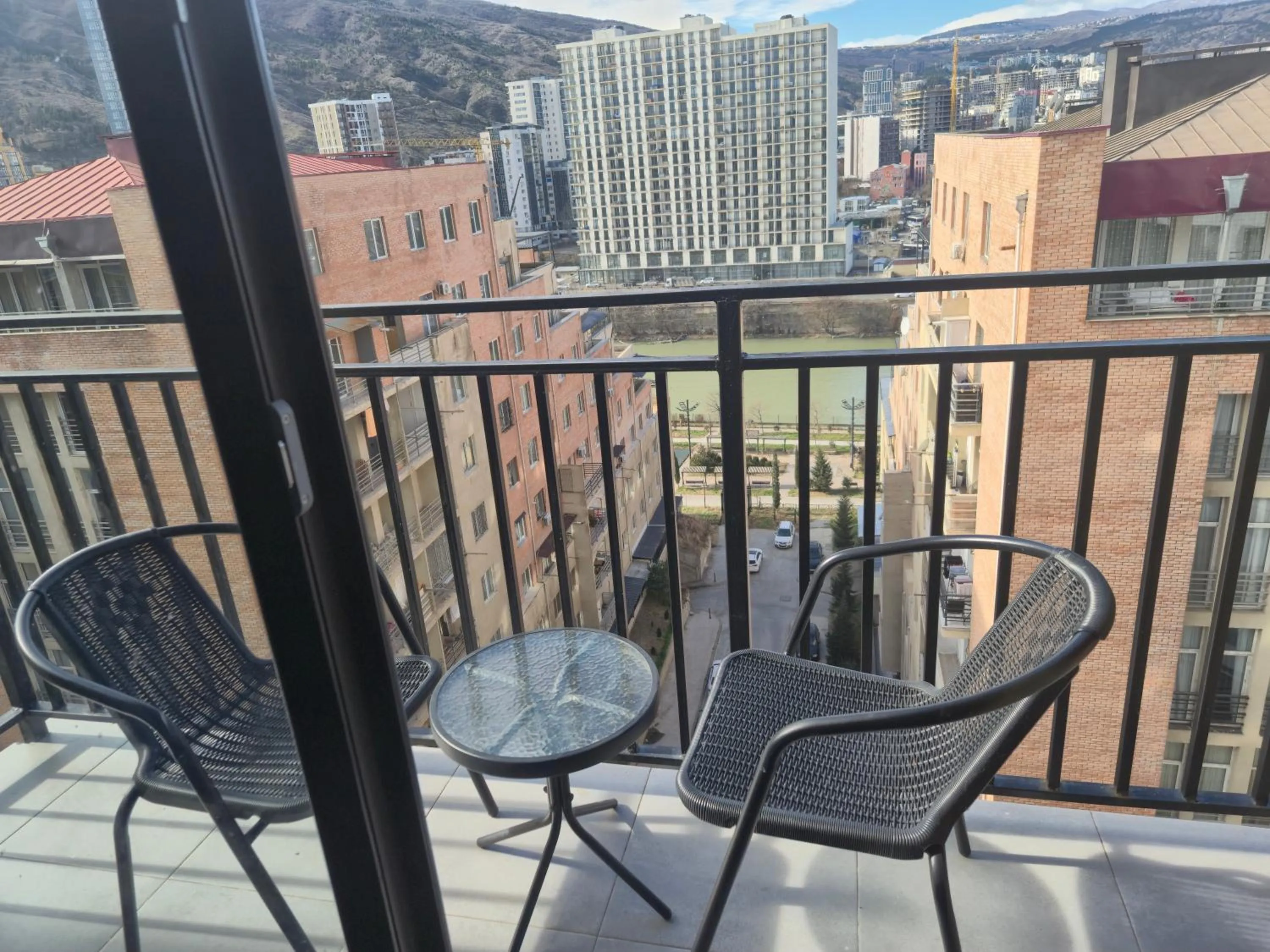 Balcony/Terrace in Address Inn