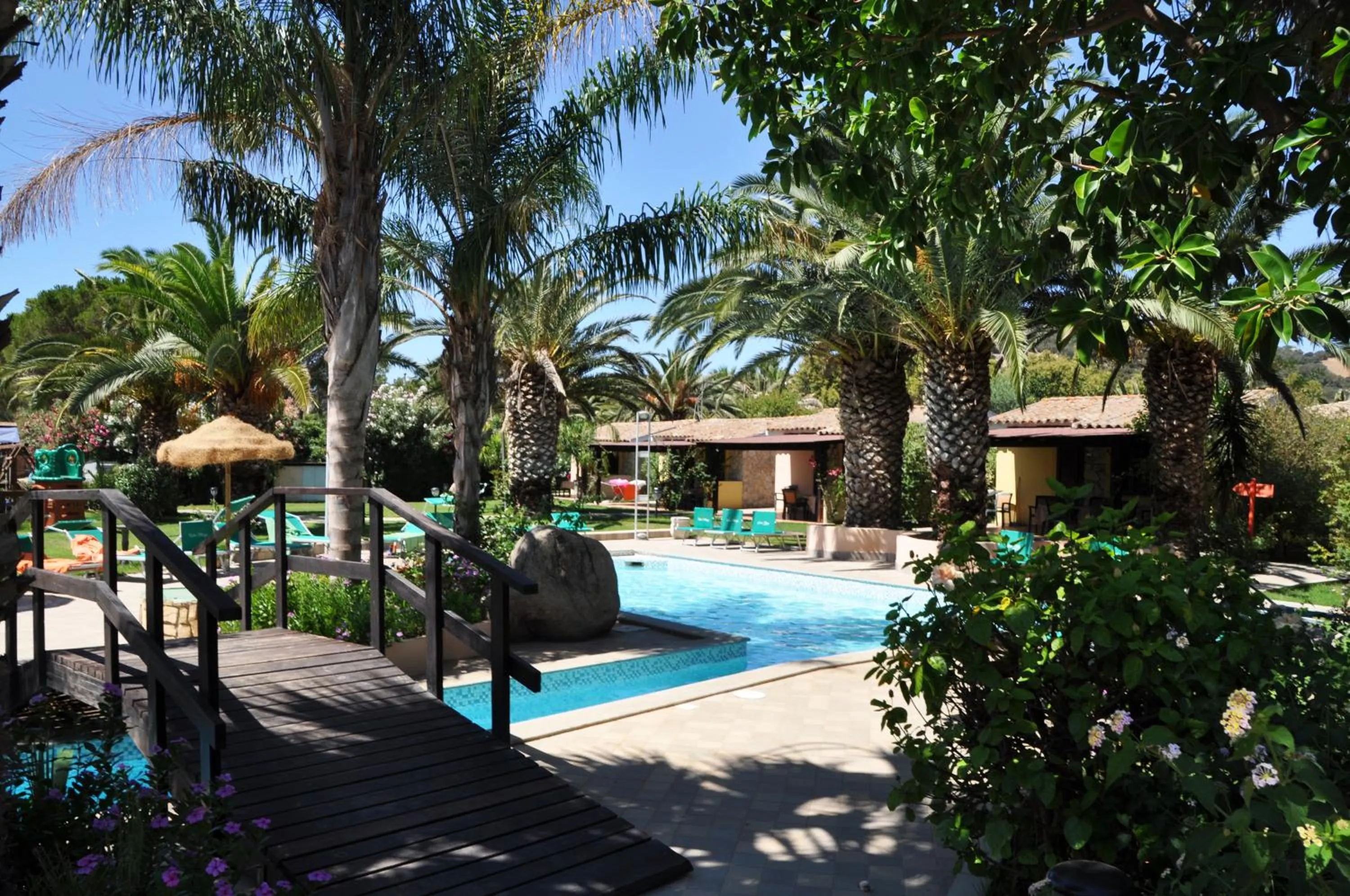 Swimming pool in Green Village Resort