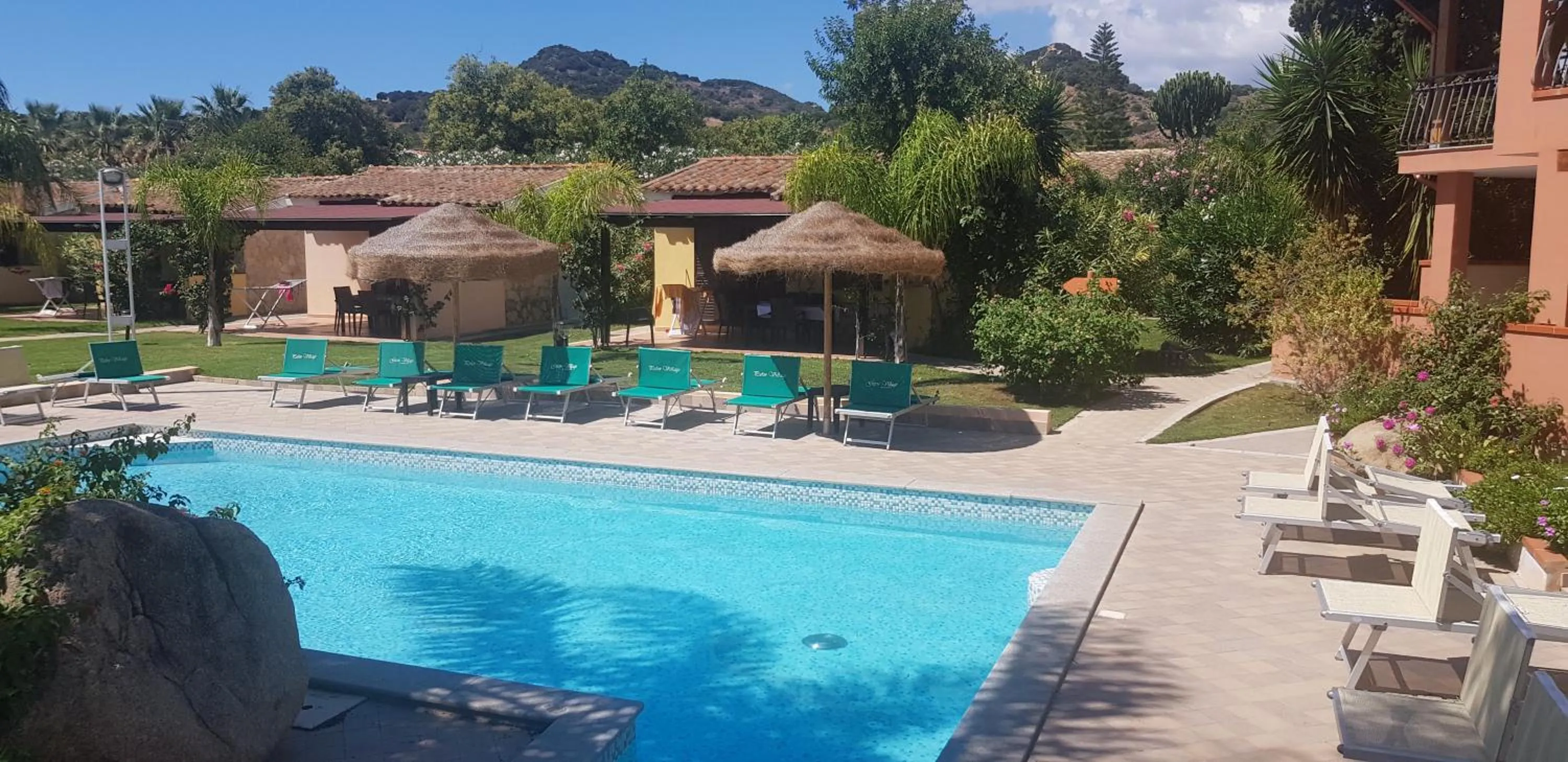 Swimming pool in Green Village Resort