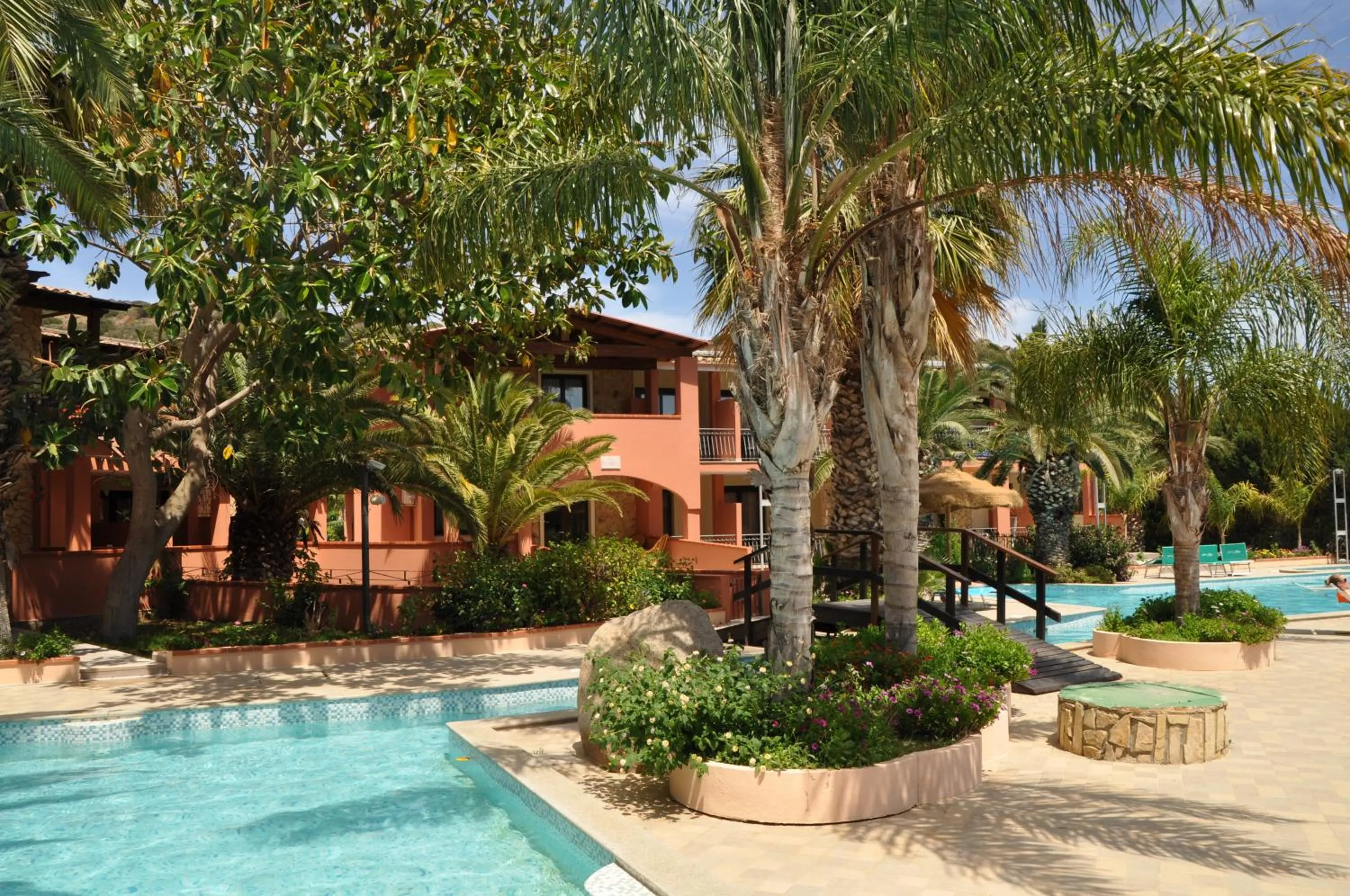 Pool view in Green Village Resort