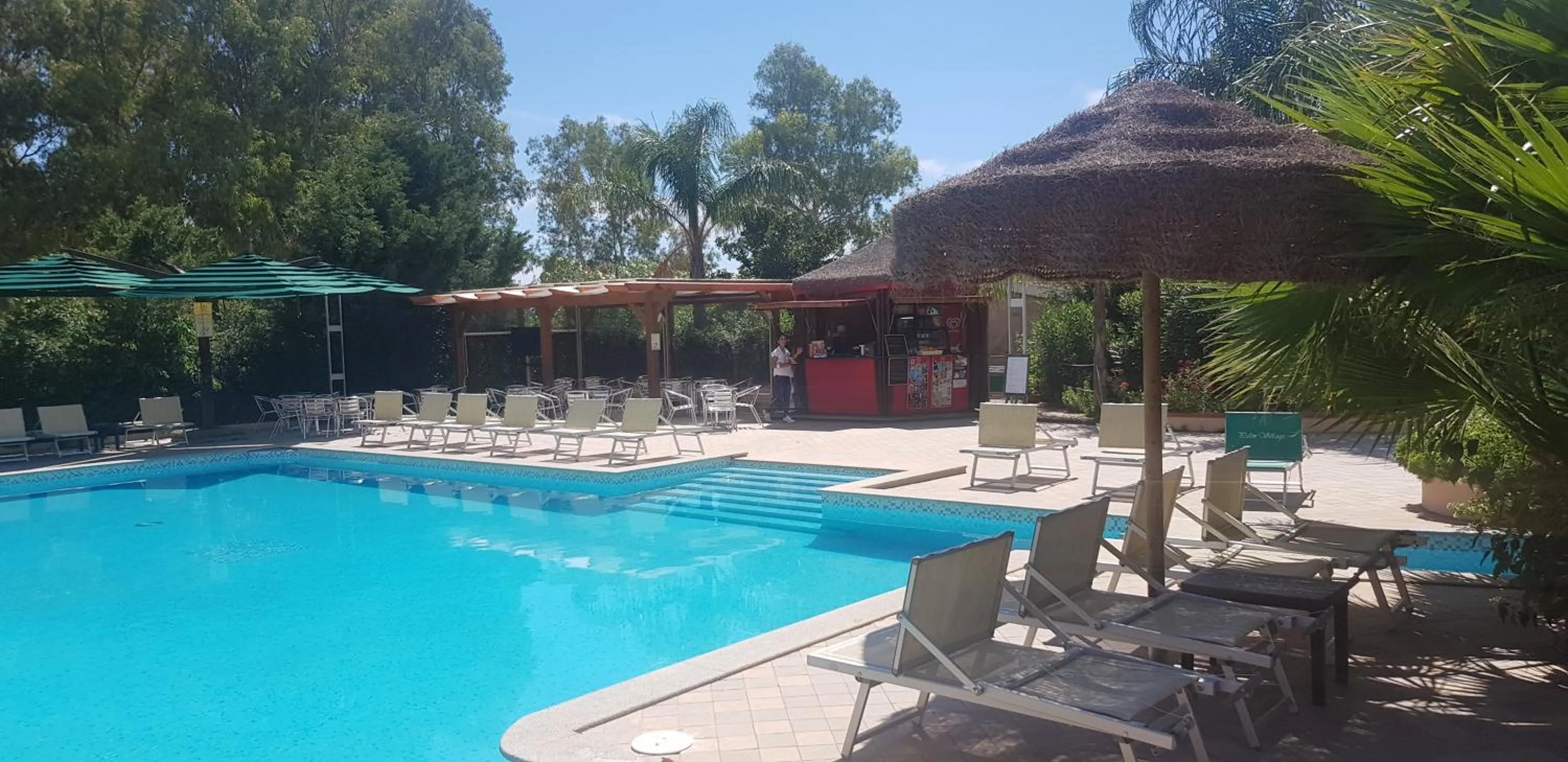 Swimming pool in Green Village Resort