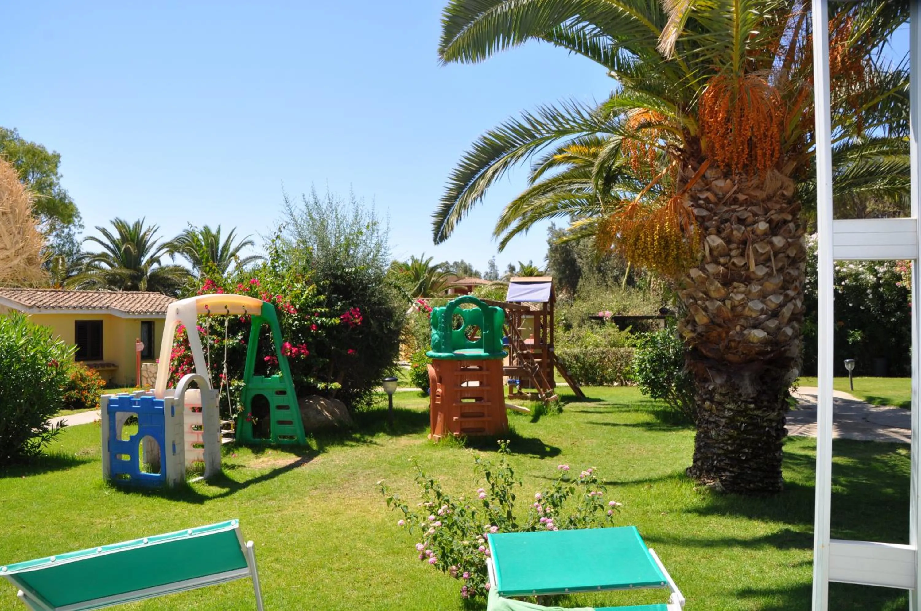 Children play ground in Green Village Resort