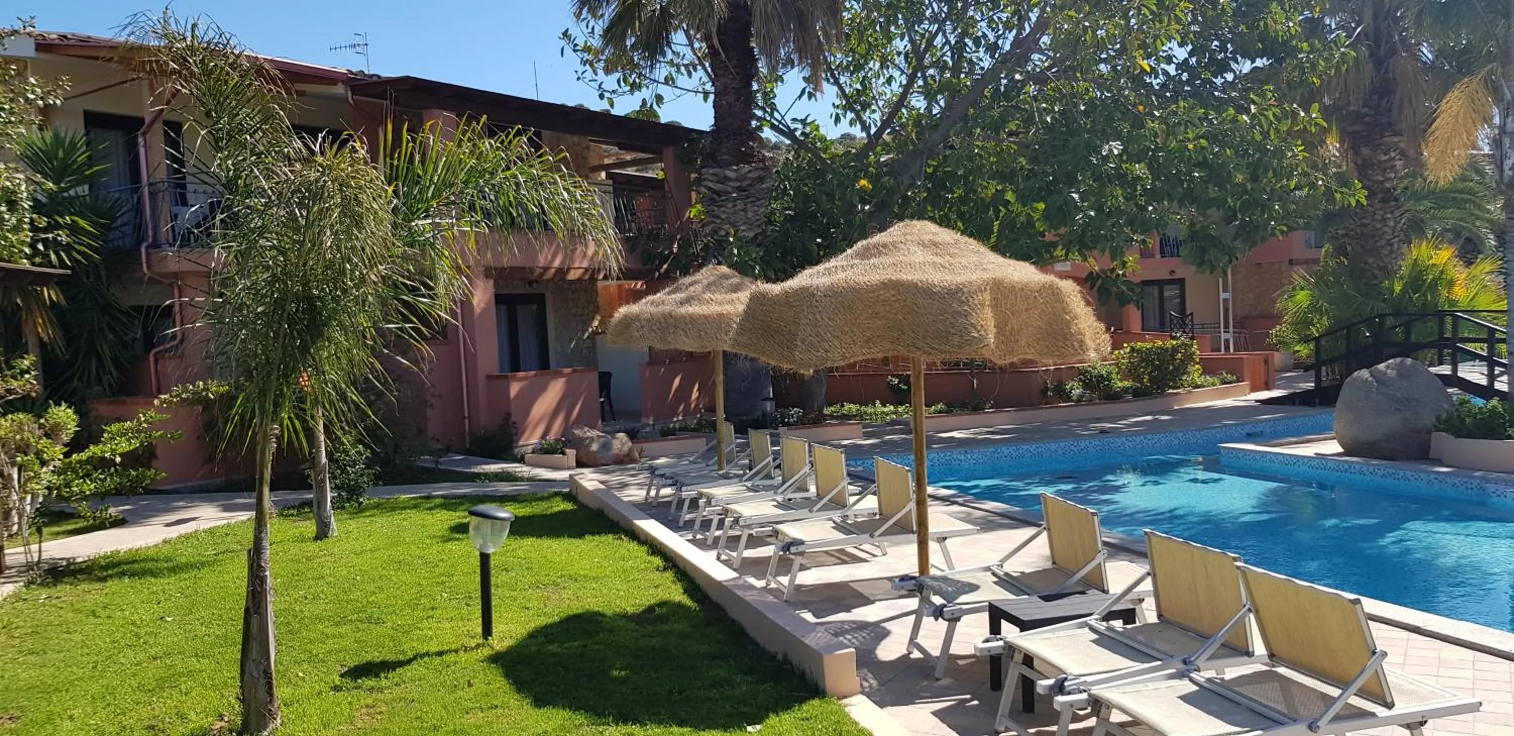 Swimming pool in Green Village Resort