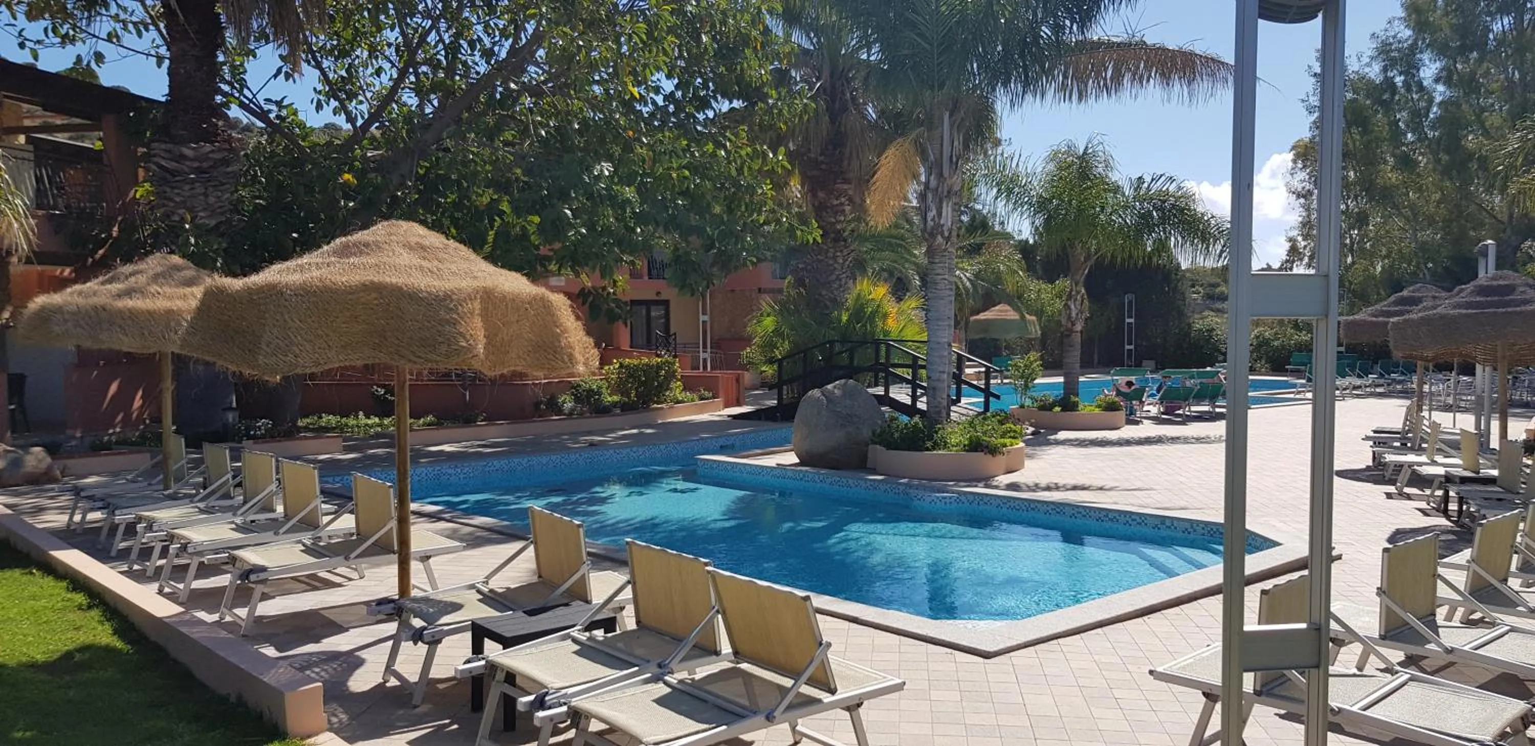 Swimming pool in Green Village Resort