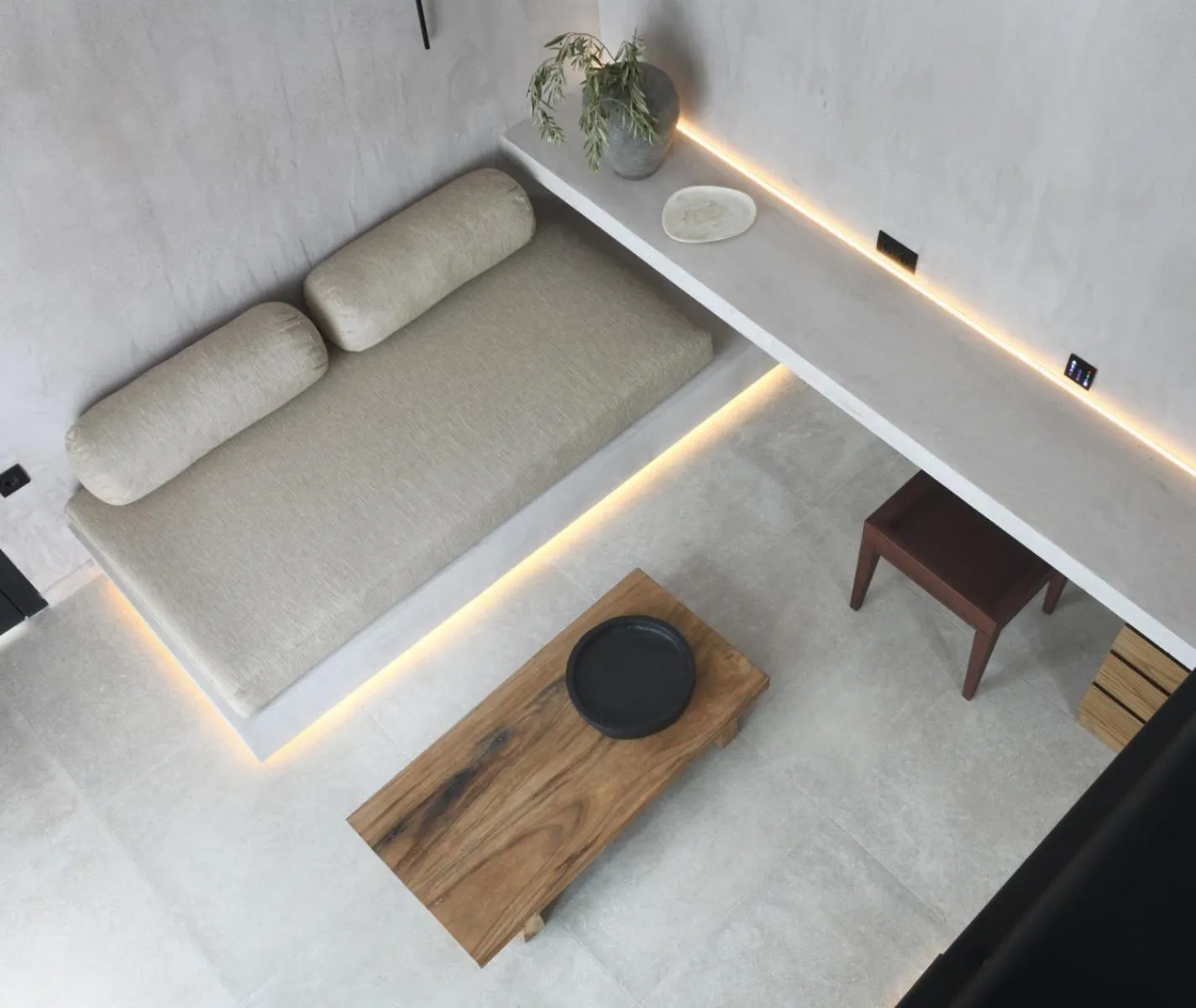 Living room in Pure Villas