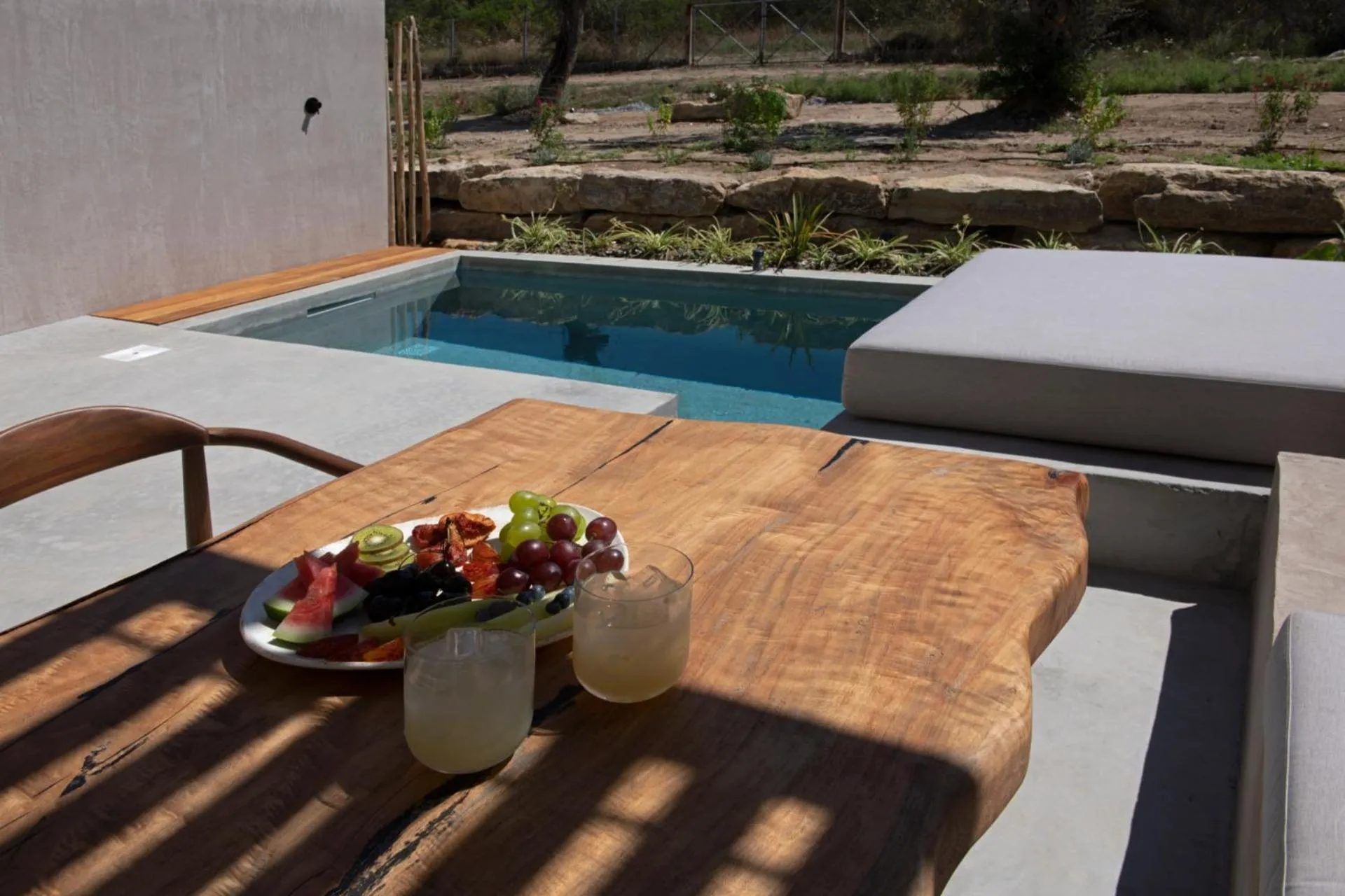 Swimming pool in Pure Villas