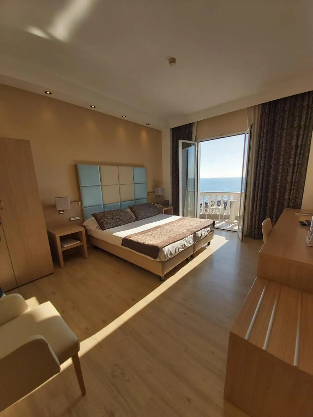 Bed in Hotel Piccolo Lido