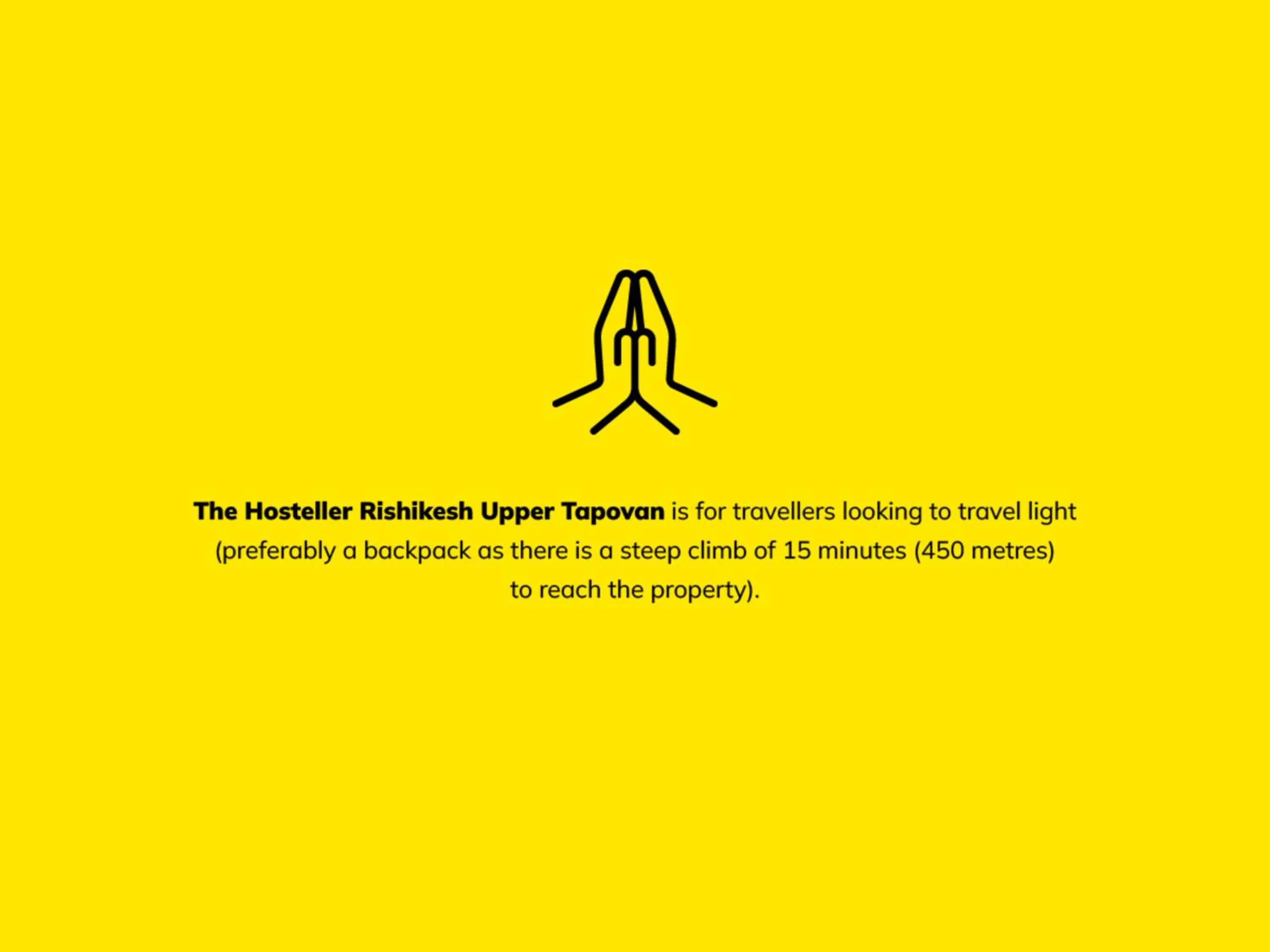 Property building in The Hosteller Rishikesh, Upper Tapovan