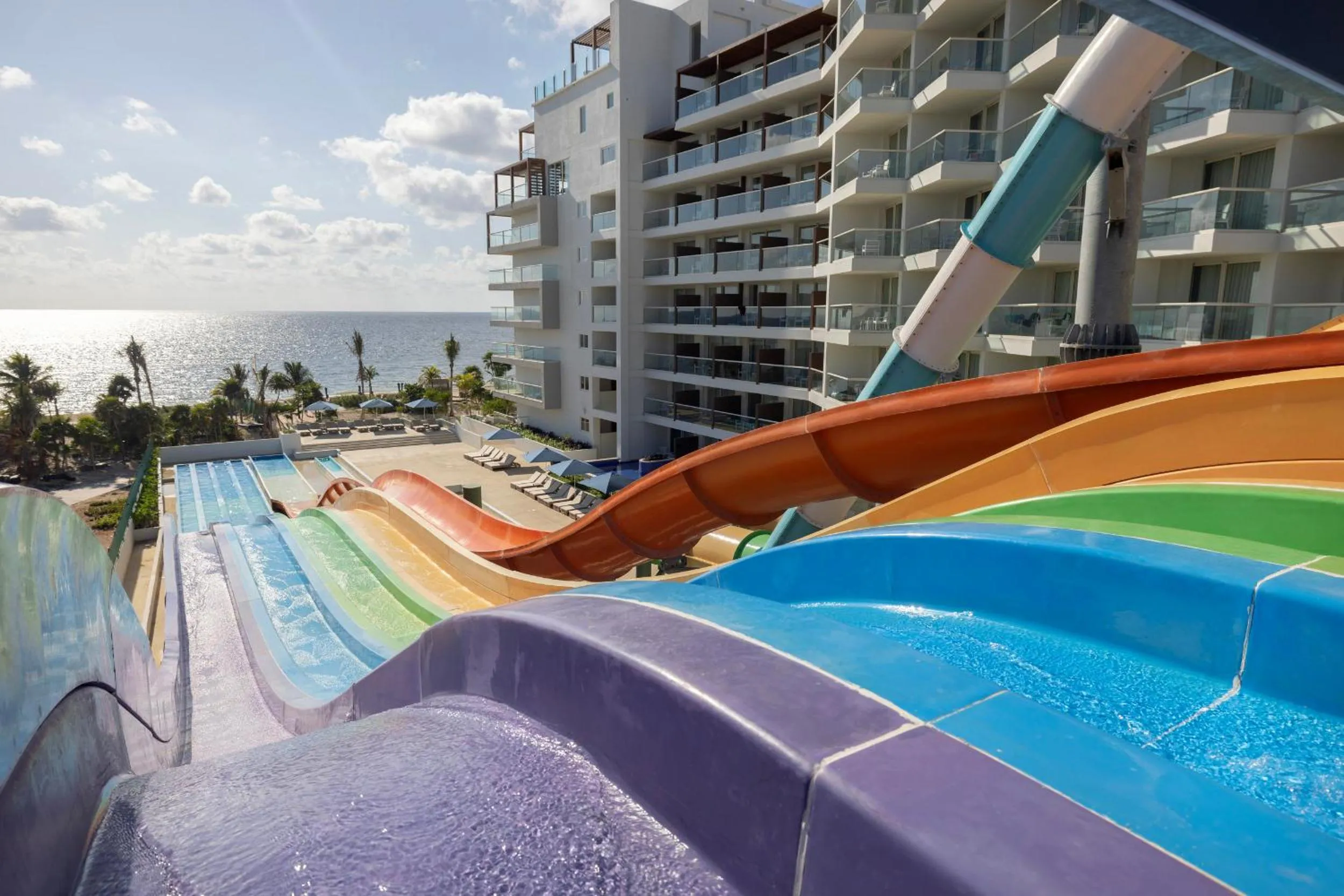 Aqua park in Royalton Splash Riviera Cancun, An Autograph Collection All-Inclusive Resort