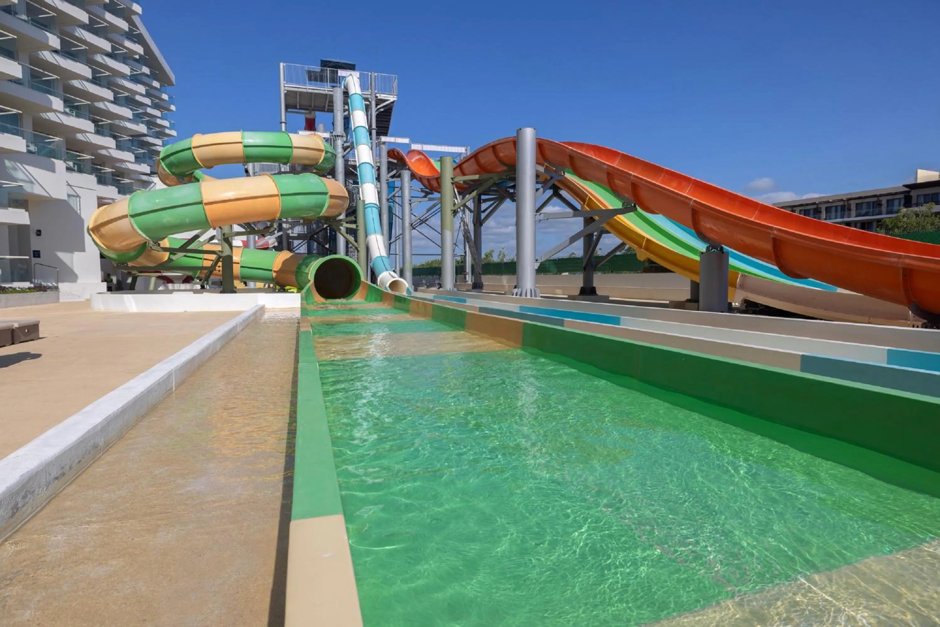 Aqua park in Royalton Splash Riviera Cancun, An Autograph Collection All-Inclusive Resort