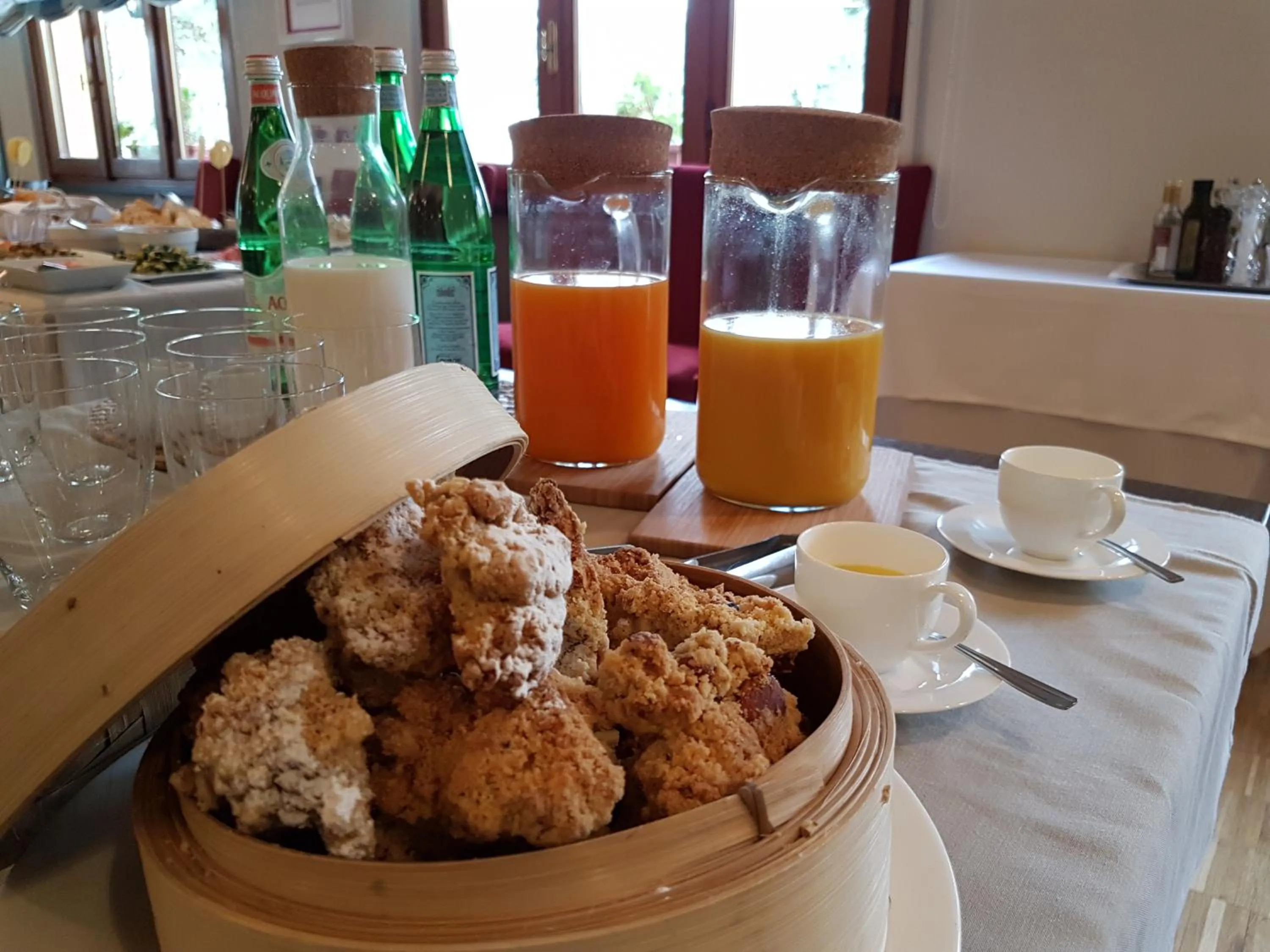 Food close-up in Villa Kinzica