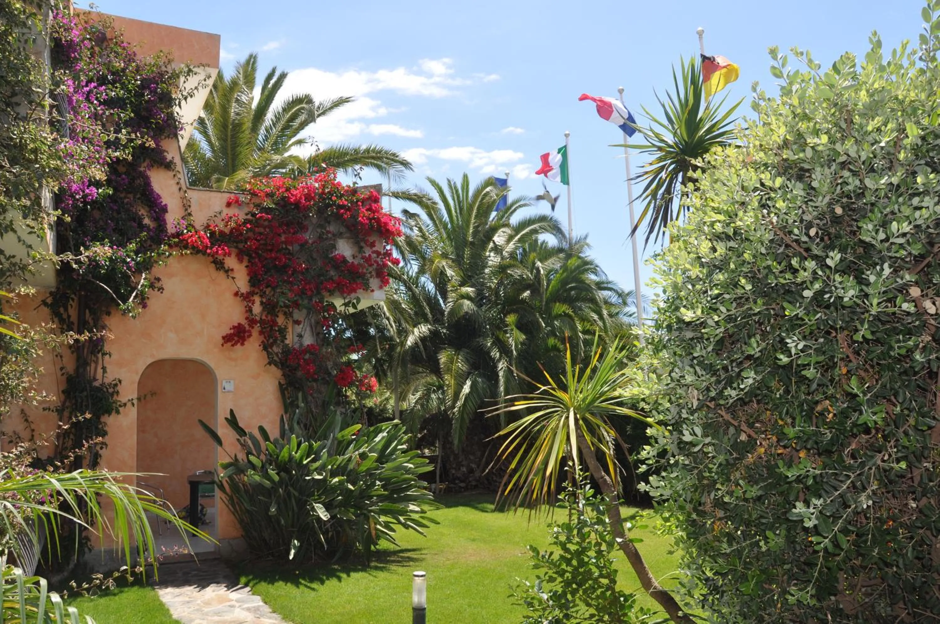 Garden in Palm Village